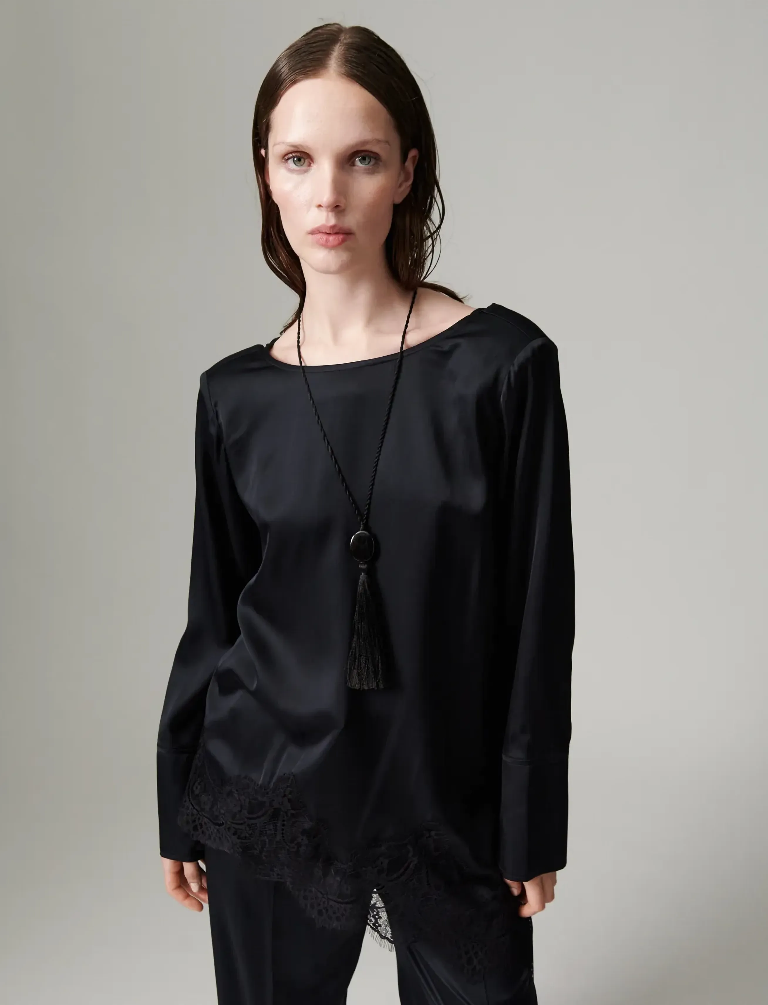 Day Birger et Mikkelsen - DAYLila - Fluid Viscose - black - 3
