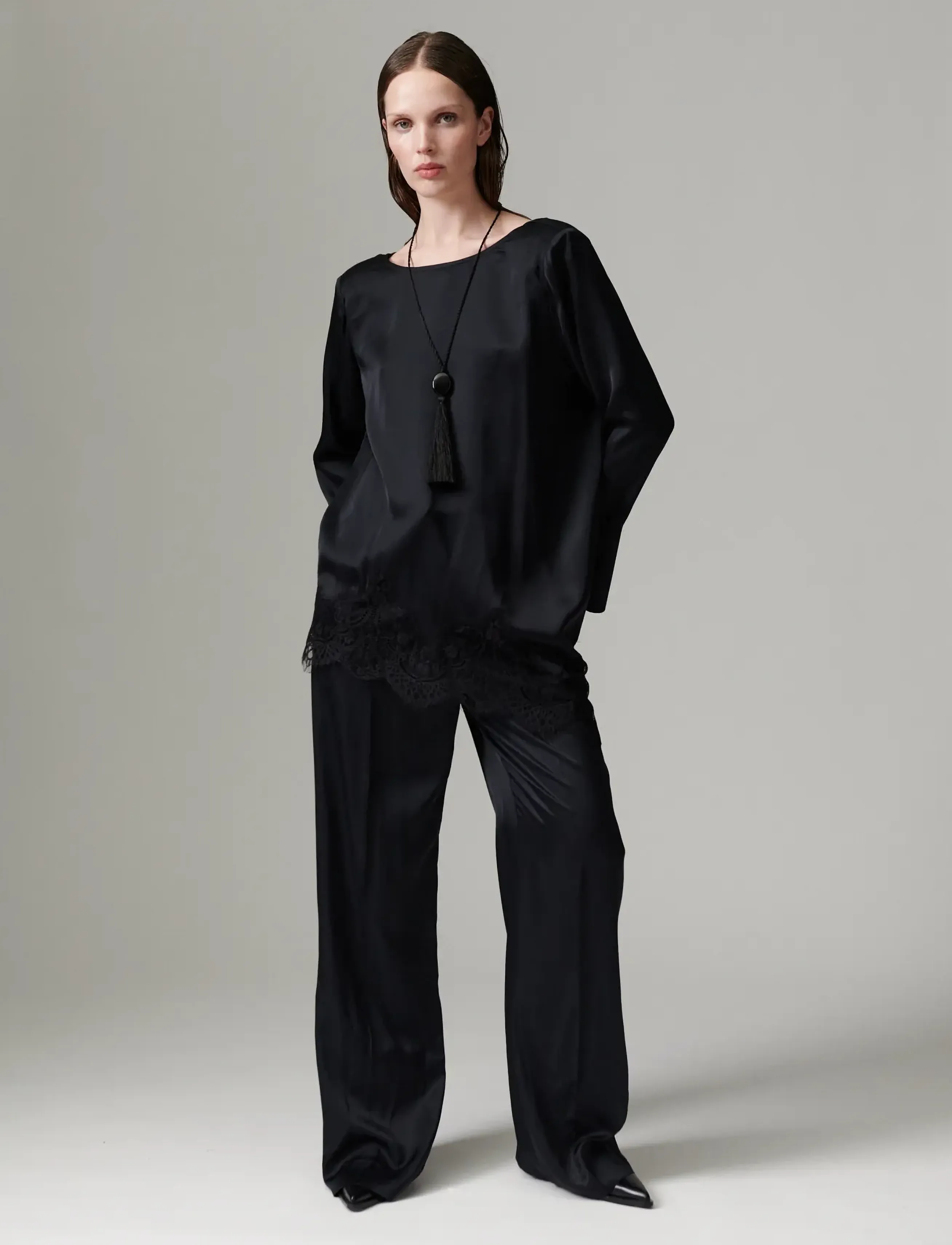 Day Birger et Mikkelsen - DAYPhoebe - Fluid Viscose - black - 3