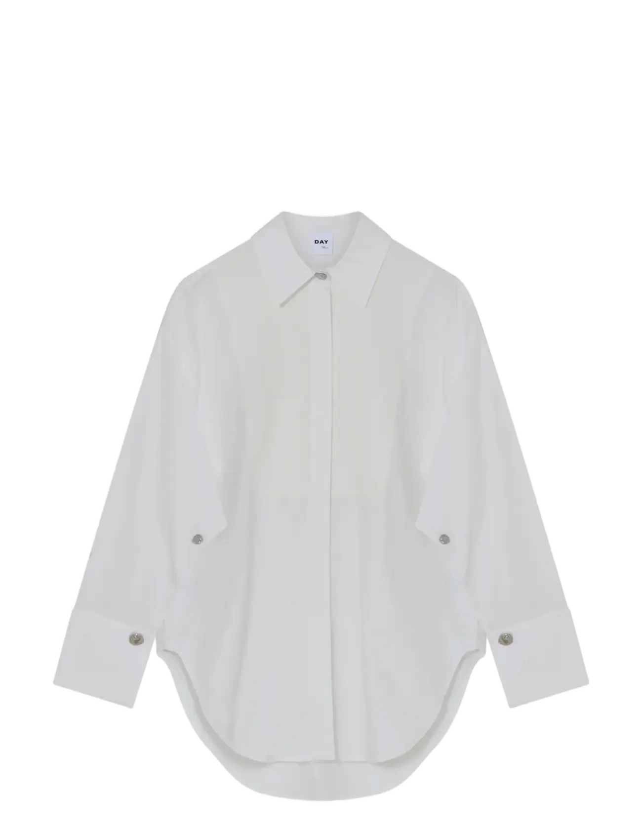 Day Birger et Mikkelsen DAYSmoa - Poplina - Skandinavisk mode - BRILLIANT WHITE / white