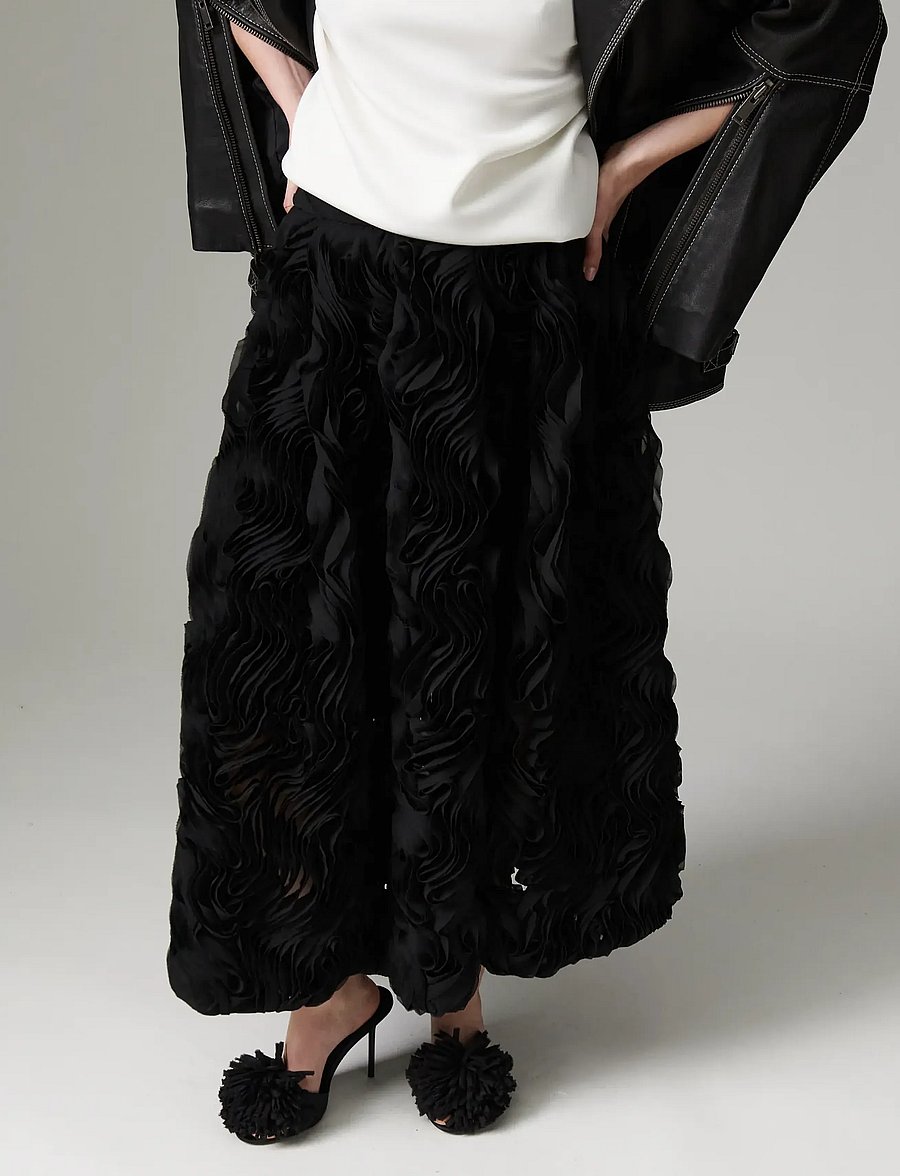 Day Birger et Mikkelsen - DAYMaylee - Ruffled Lacy - black - 0