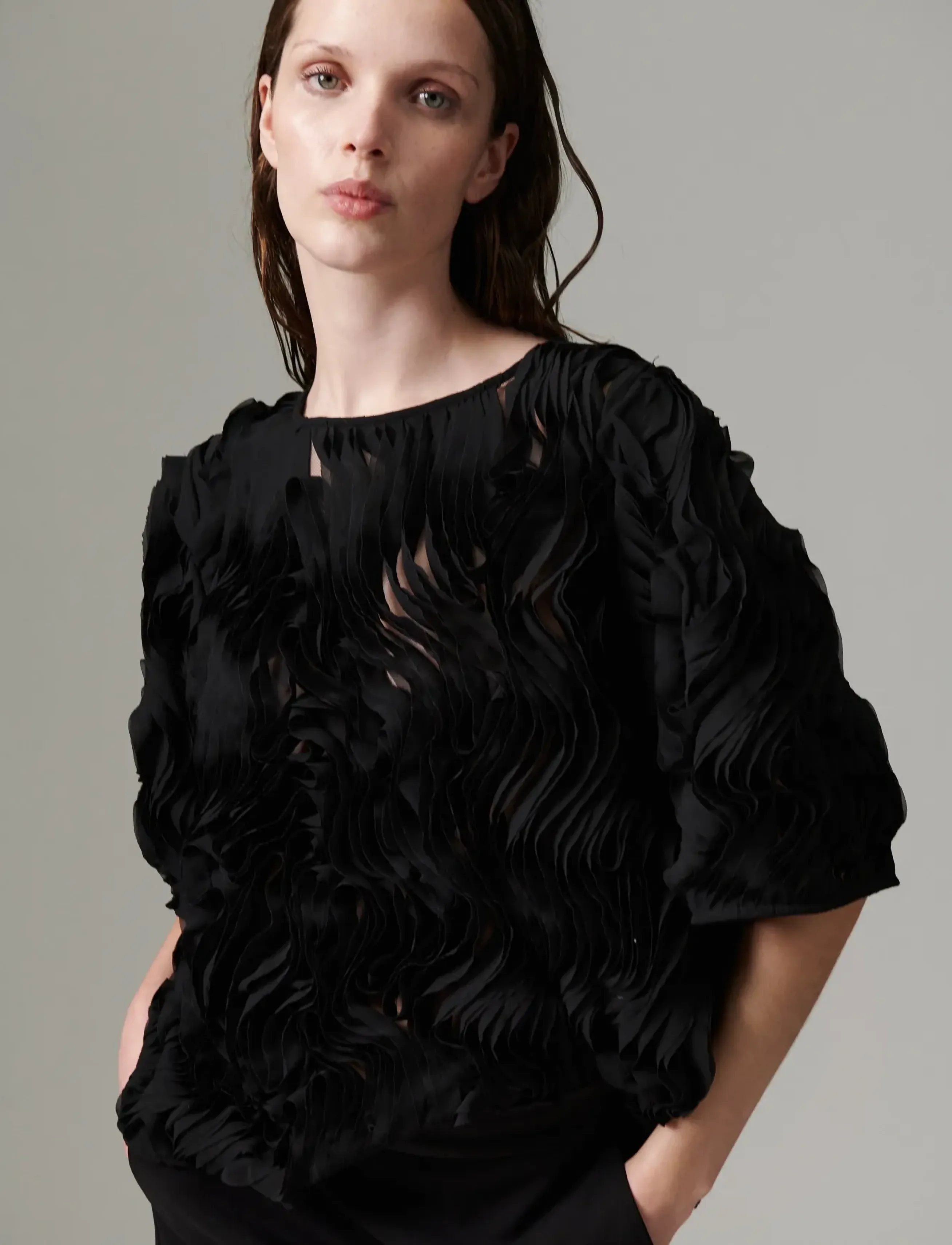 Day Birger et Mikkelsen - DAYTatiana - Ruffled Lacy - black - 0