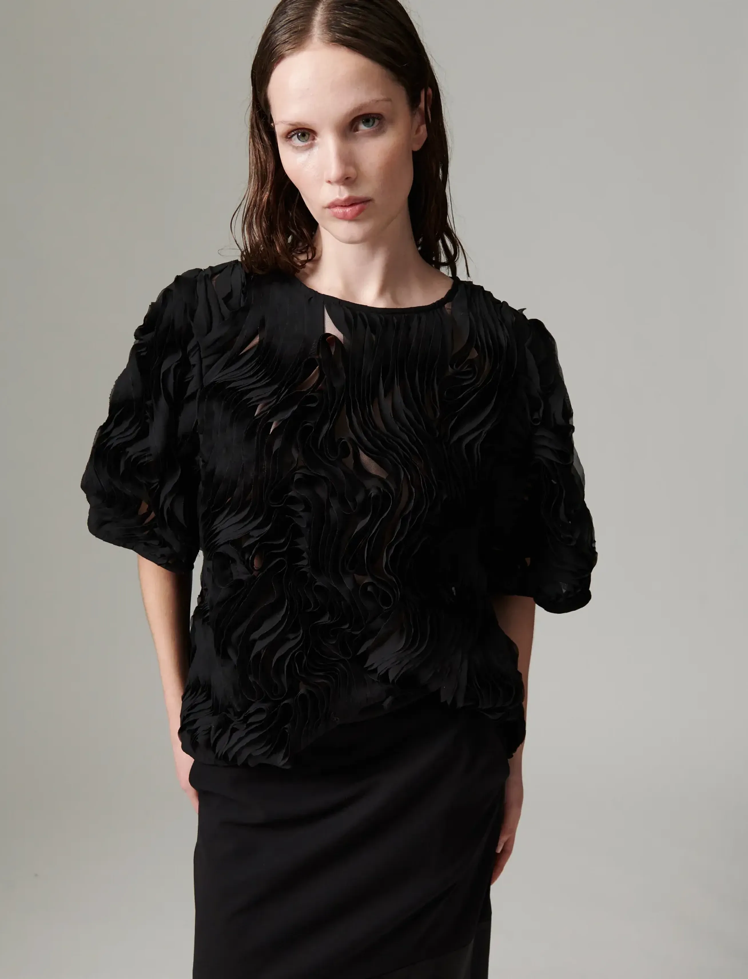 DAY BIRGER ET MIKKELSEN Daytatiana Ruffled Lacy skjortor & blusar dam – bild 2