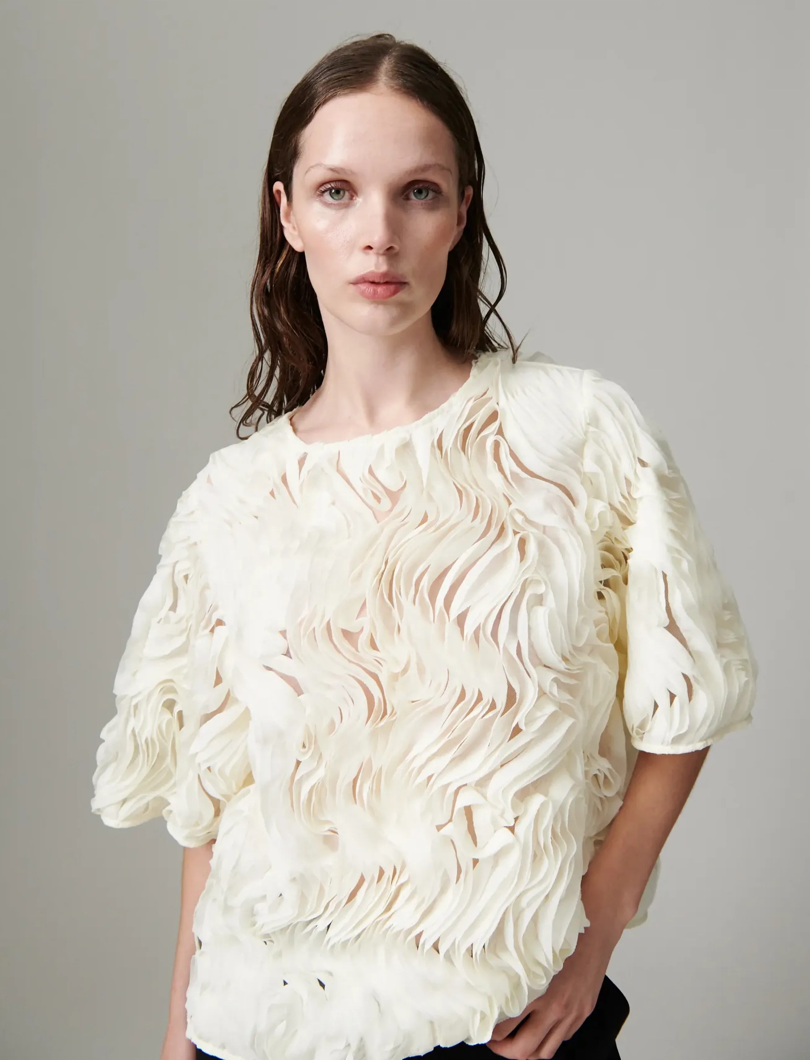 Daytatiana Ruffled Lacy