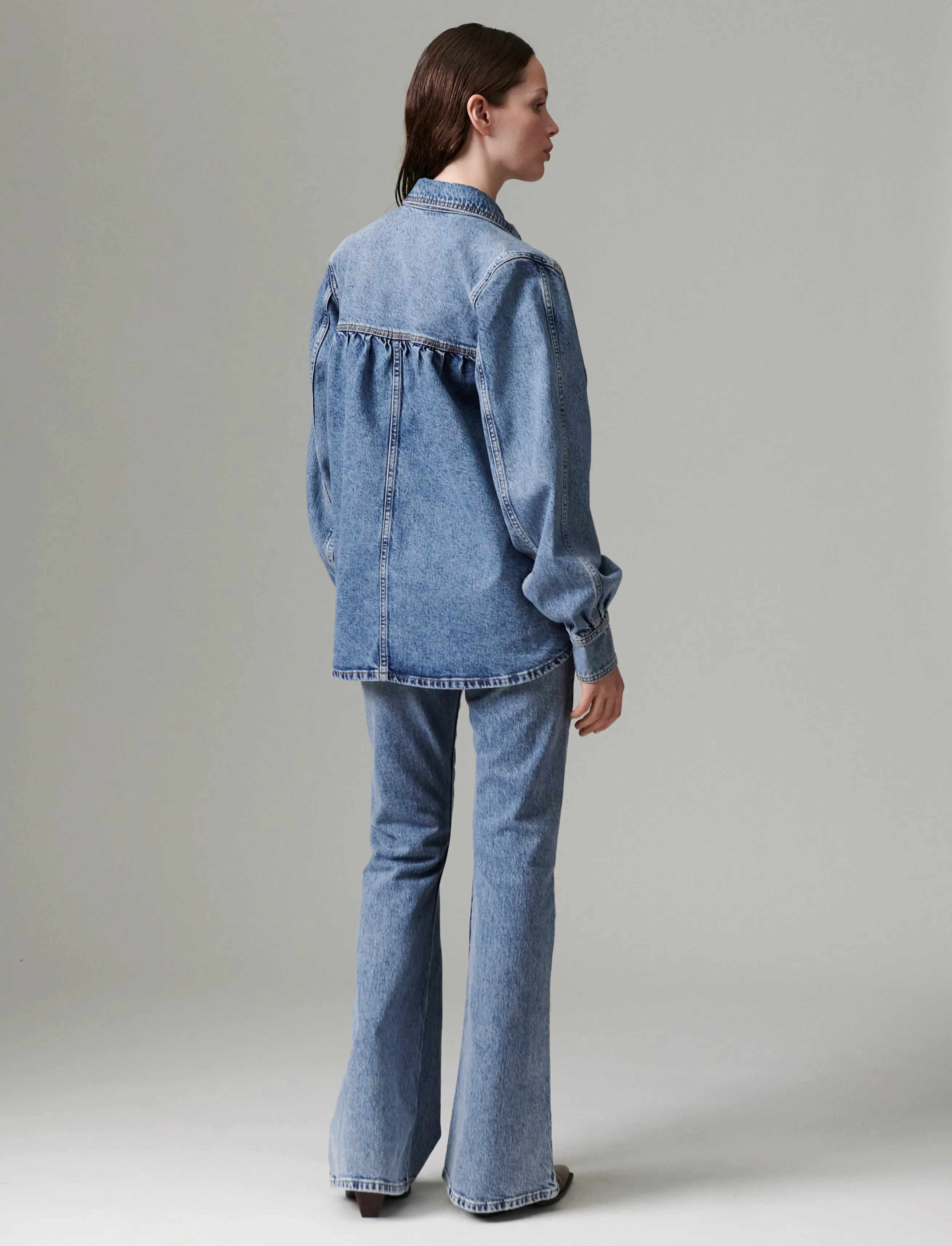 Day Birger et Mikkelsen - DAYAdama - Comfort Denim - schlaghosen - light blue - 4