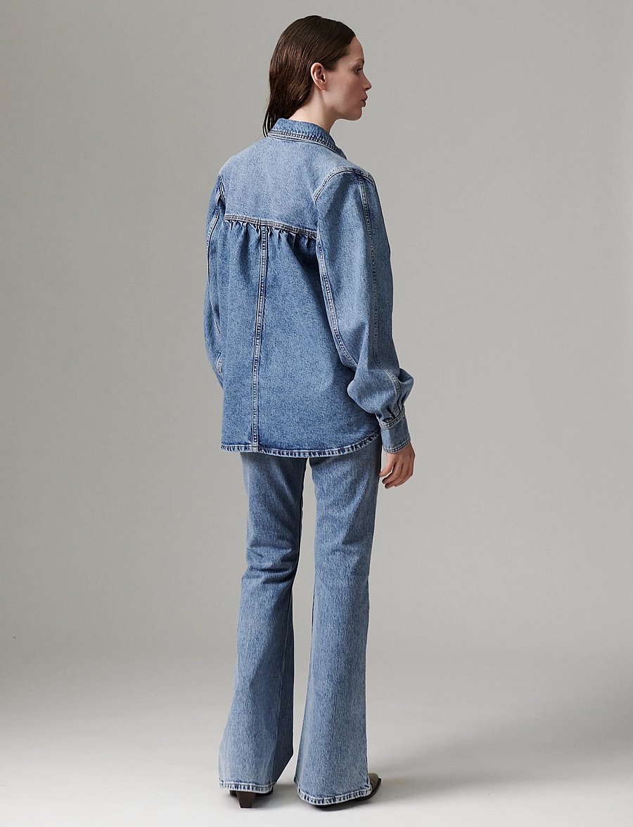 Day Birger et Mikkelsen - DAYAdama - Comfort Denim - schlaghosen - light blue - 4