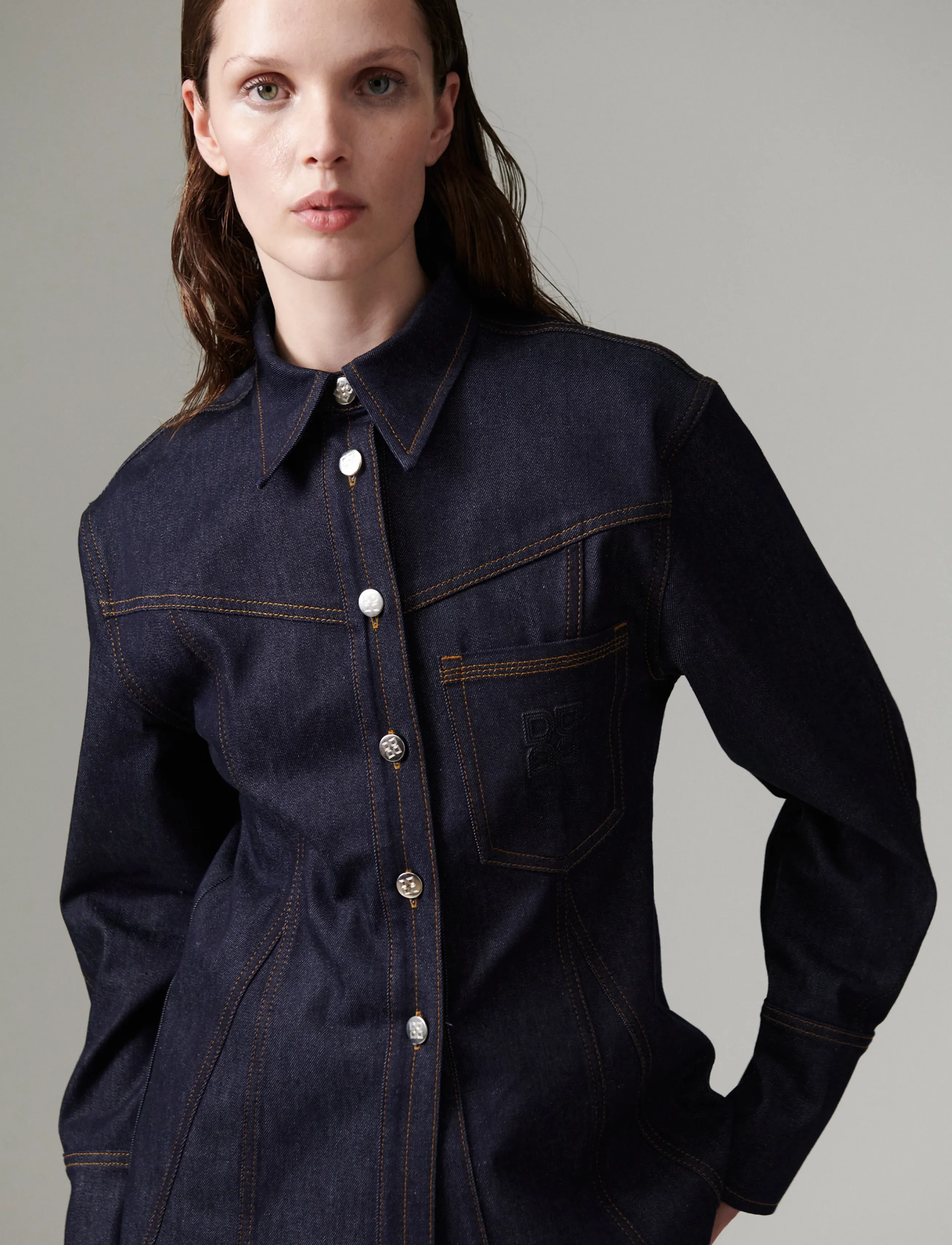 Day Birger et Mikkelsen DAYJacky - Vibrant Blue Denim Stret - Riided - VIBRANT BLUE / navy