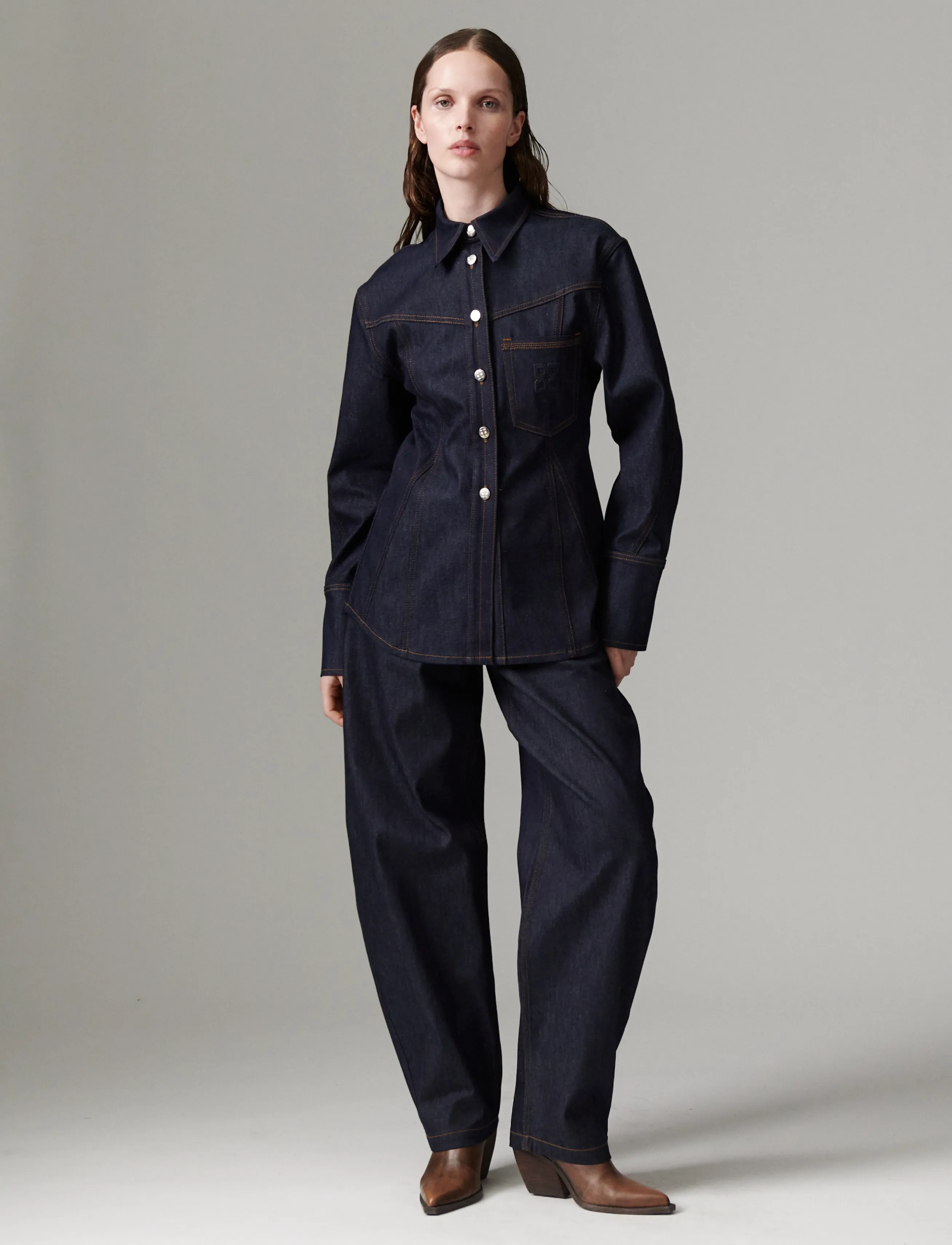 Day Birger et Mikkelsen - DAYJacky - Vibrant Blue Denim Stret - vibrant blue - 3