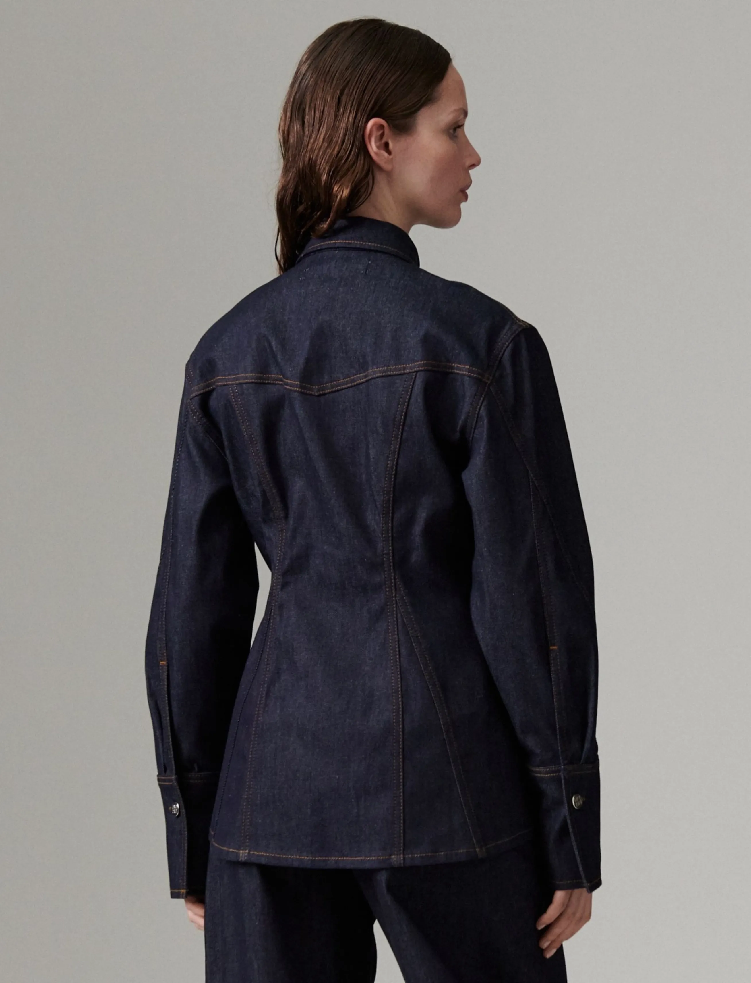 Day Birger et Mikkelsen - DAYJacky - Vibrant Blue Denim Stret - vibrant blue - 4