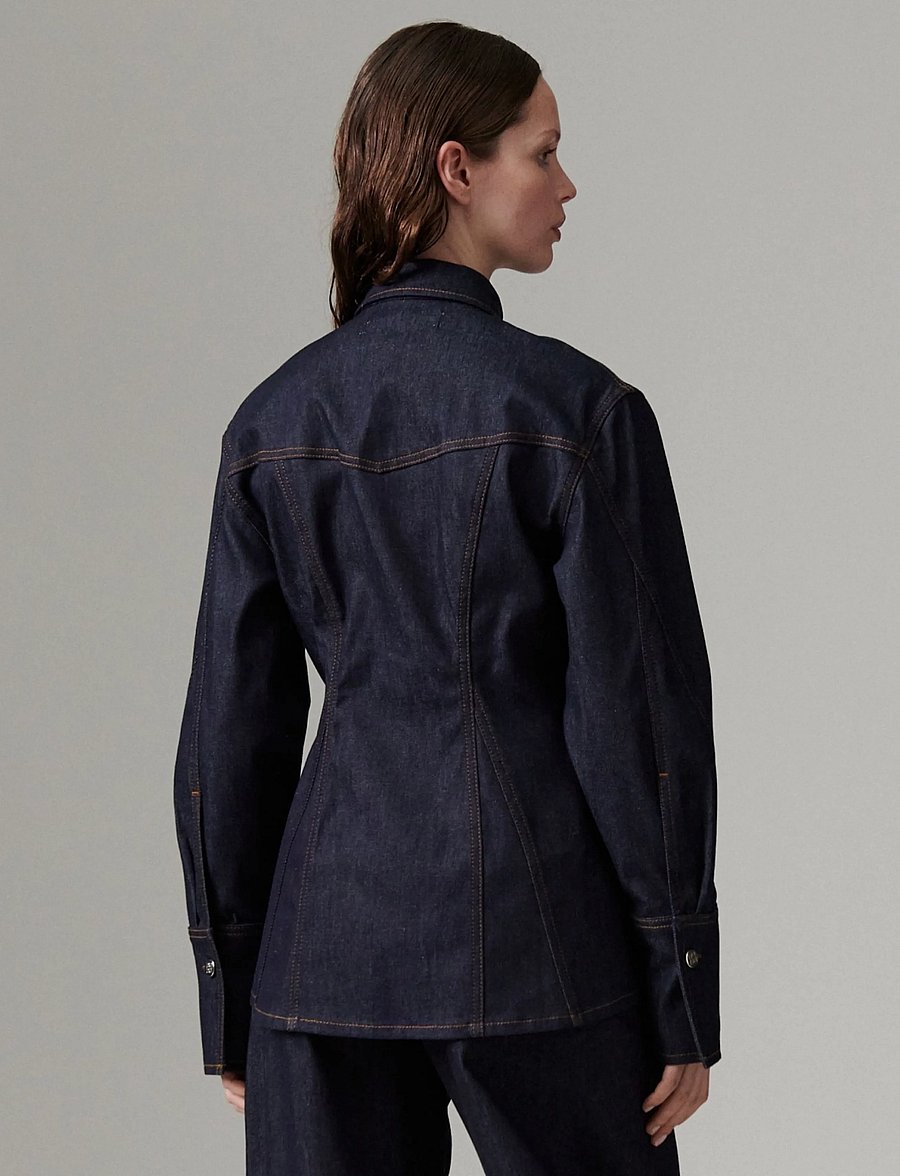 Day Birger et Mikkelsen - DAYJacky - Vibrant Blue Denim Stret - jeansjacken - vibrant blue - 4