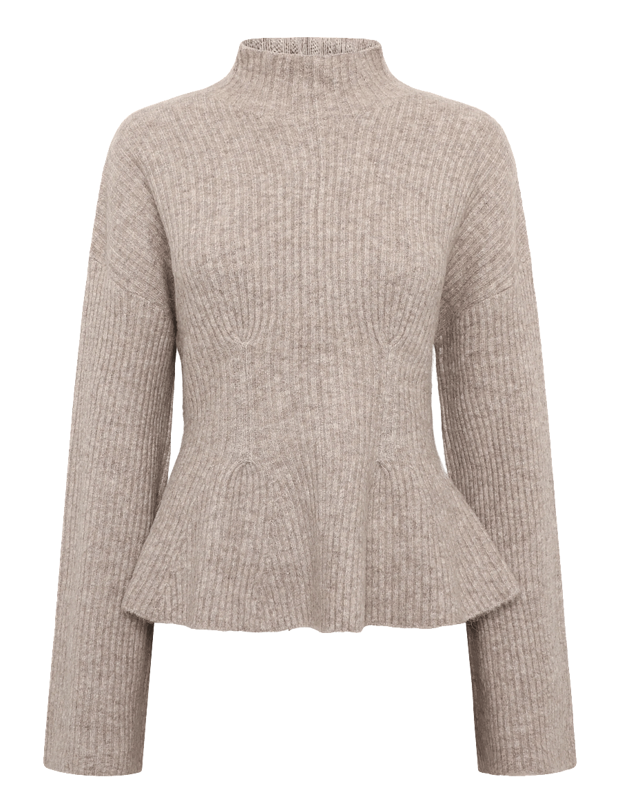 Day Birger et Mikkelsen - DAYPepluma - Cozy Days - kampsunid - roasted cashew - 1