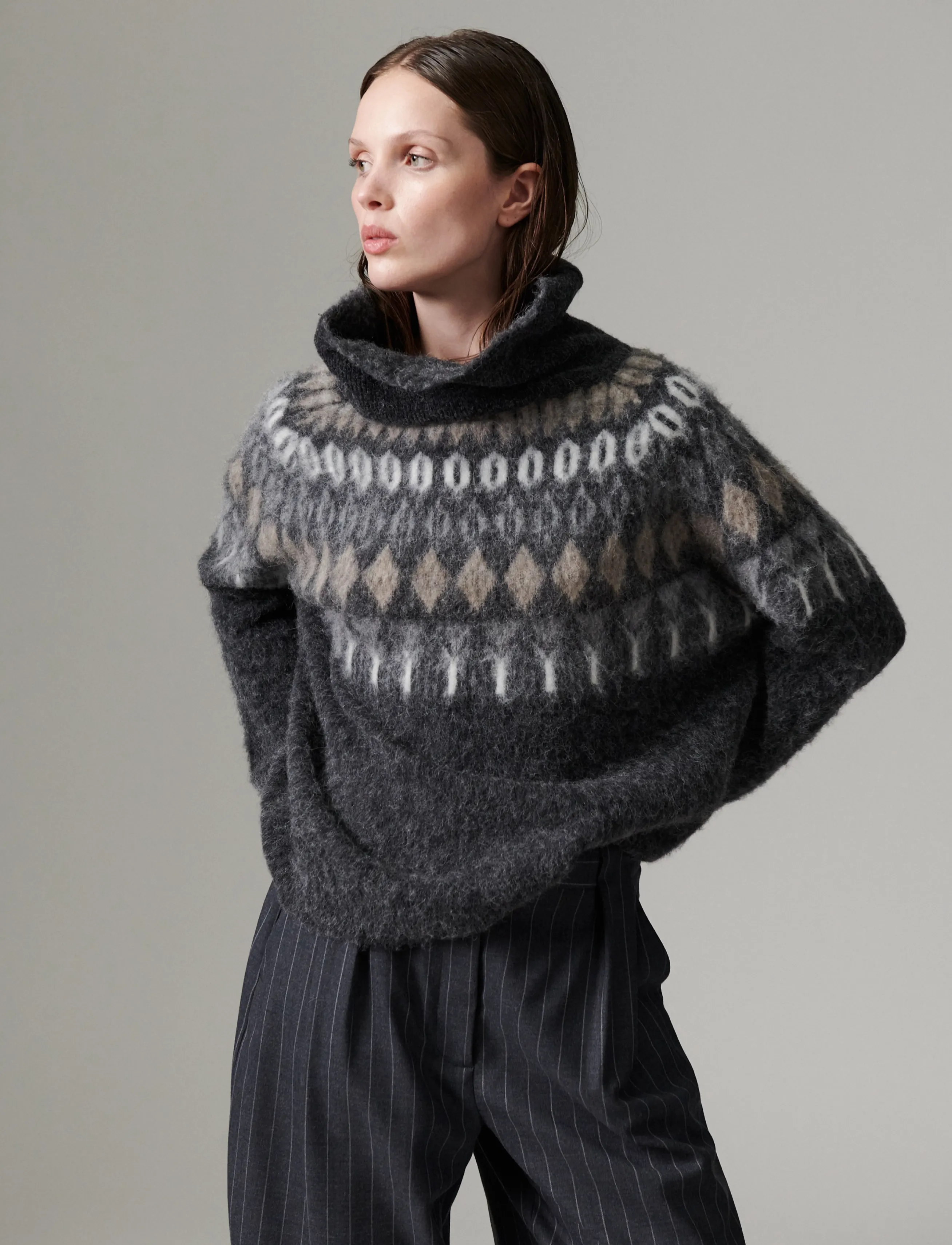 Day Birger et Mikkelsen - DAYReidar - Cozy Days - kampsunid - charcoal - 3