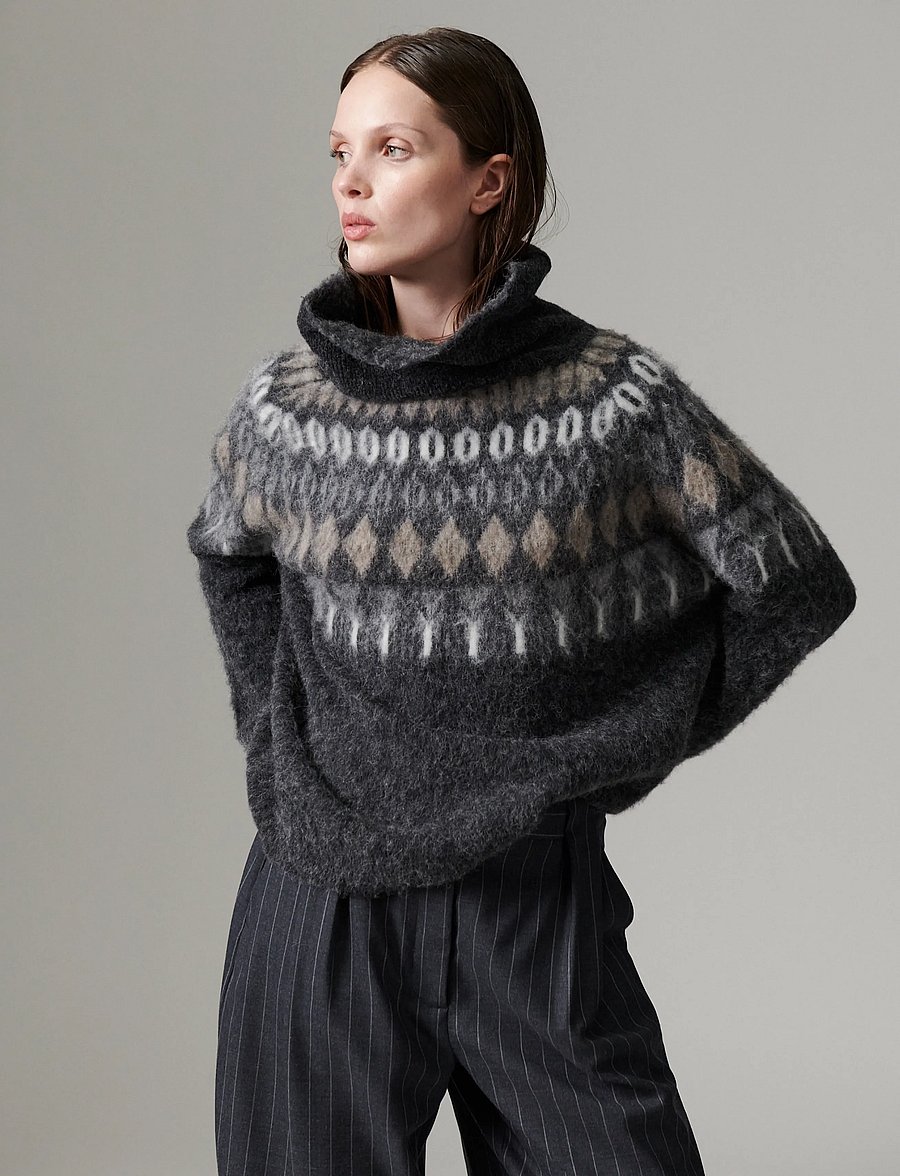 Day Birger et Mikkelsen - DAYReidar - Cozy Days - kampsunid - charcoal - 3