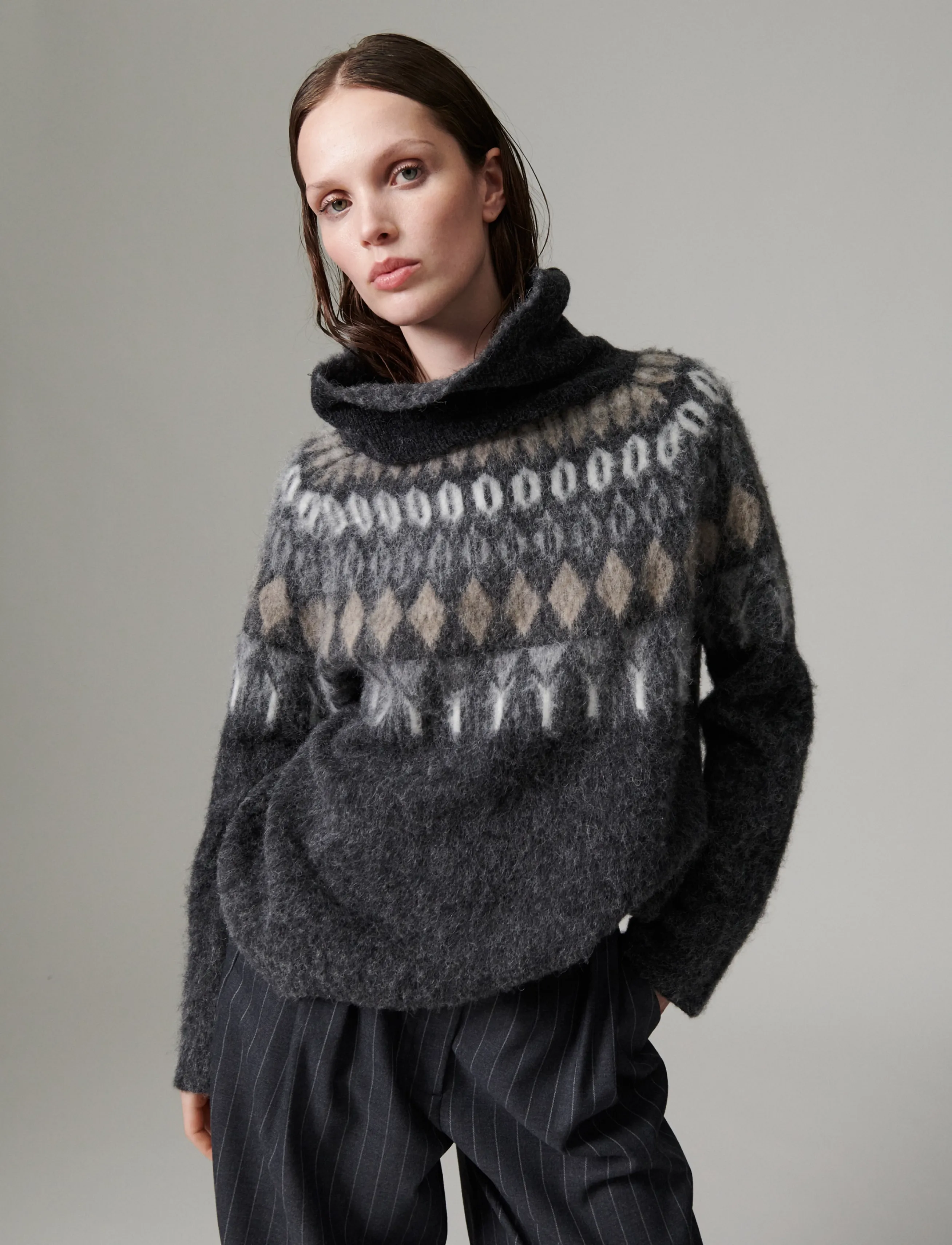 Day Birger et Mikkelsen - DAYReidar - Cozy Days - kampsunid - charcoal - 4