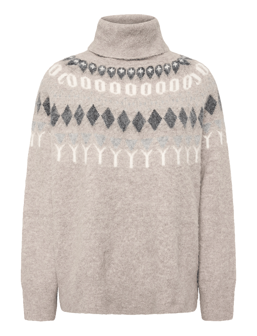 Day Birger et Mikkelsen - DAYReidar - Cozy Days - striktrøjer - hazel - 1