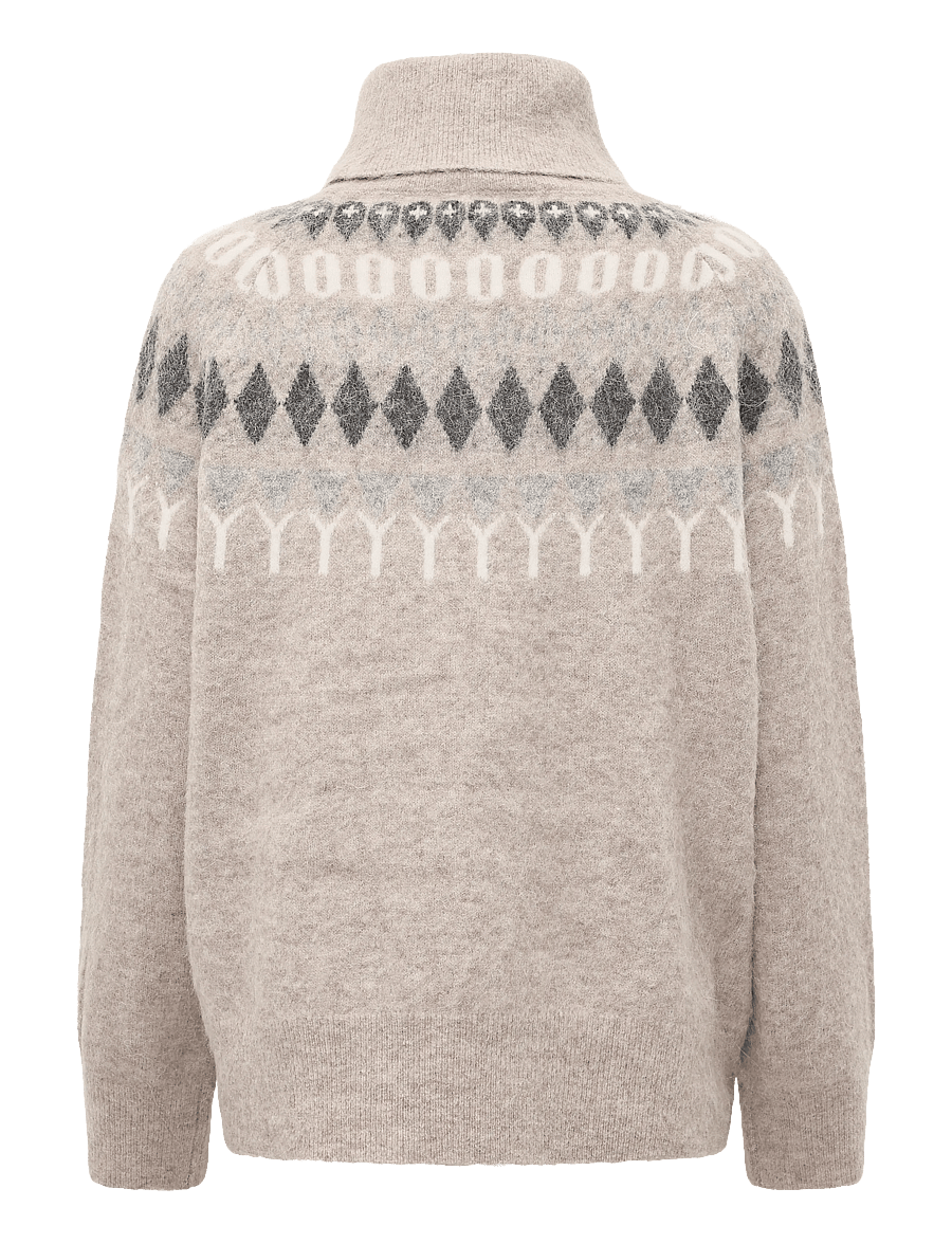 Day Birger et Mikkelsen - DAYReidar - Cozy Days - striktrøjer - hazel - 2