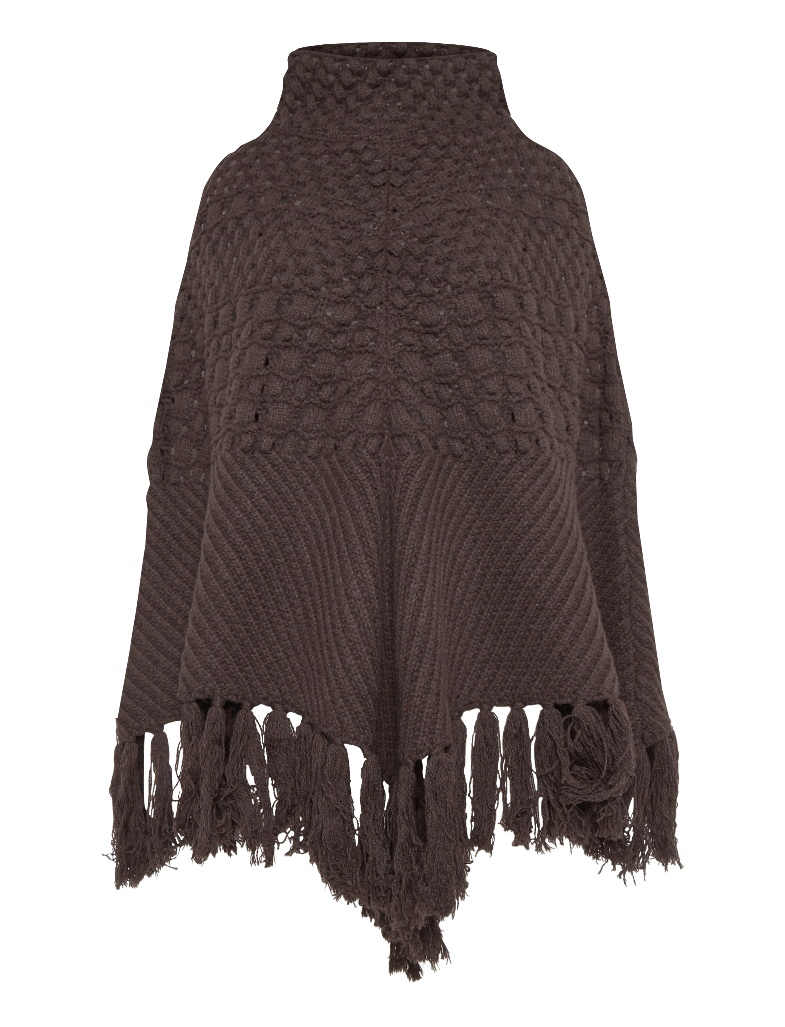 Day Birger et Mikkelsen DAYPoncho - Cabel - Ponchos & Capes - GANACHE / brown