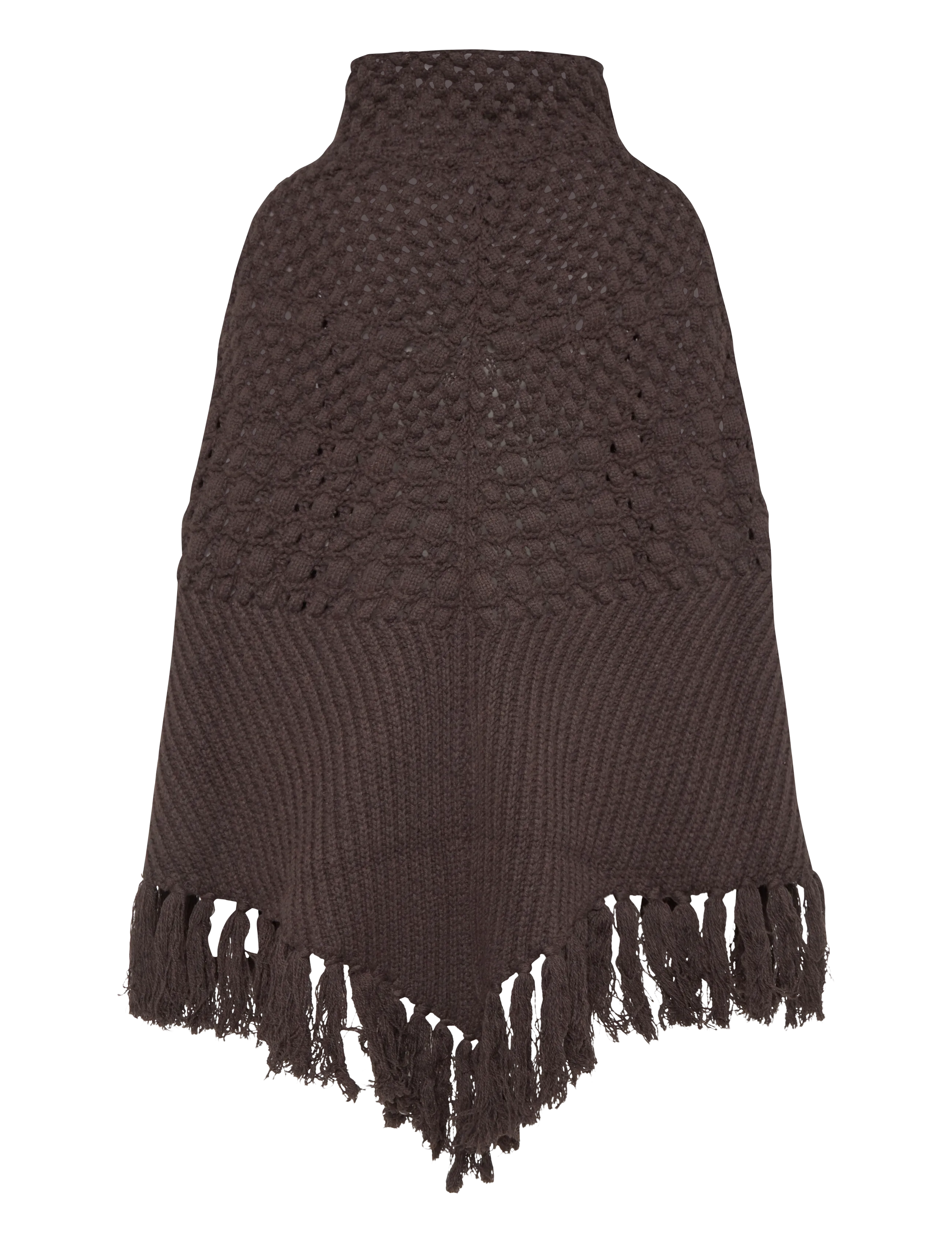 Day Birger et Mikkelsen - DAYPoncho - Cabel - ganache - 2
