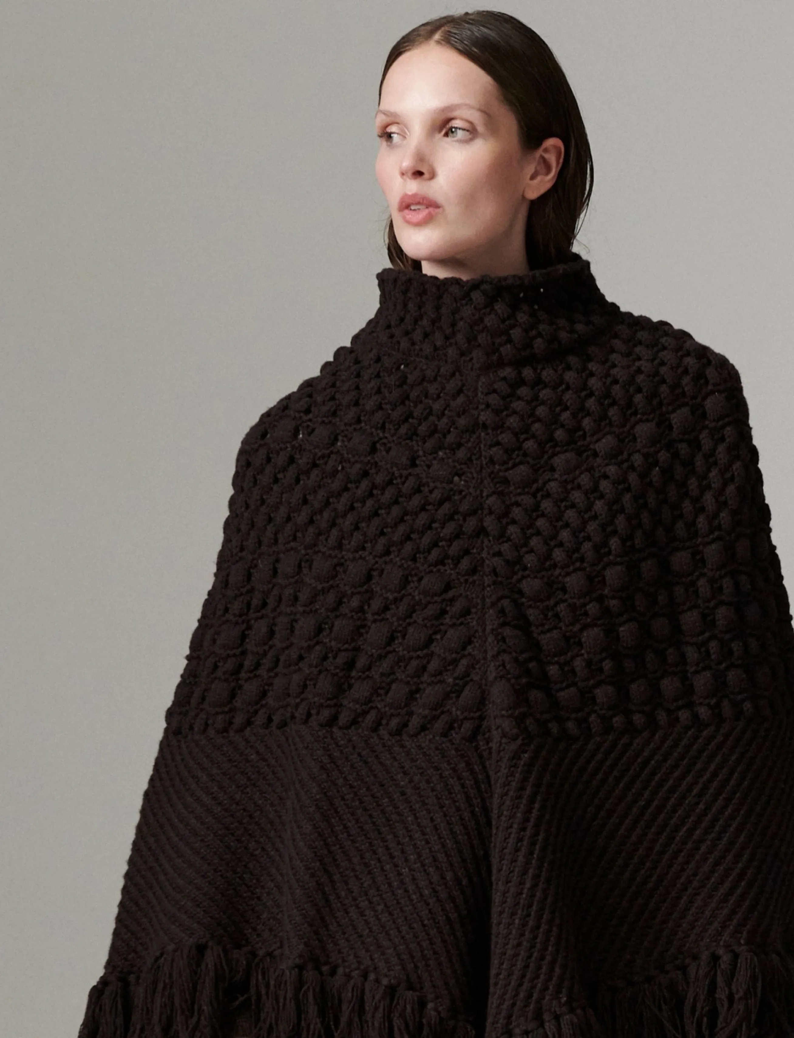 DAY BIRGER ET MIKKELSEN Dayponcho Cabel stickade tröjor dam – bild 5