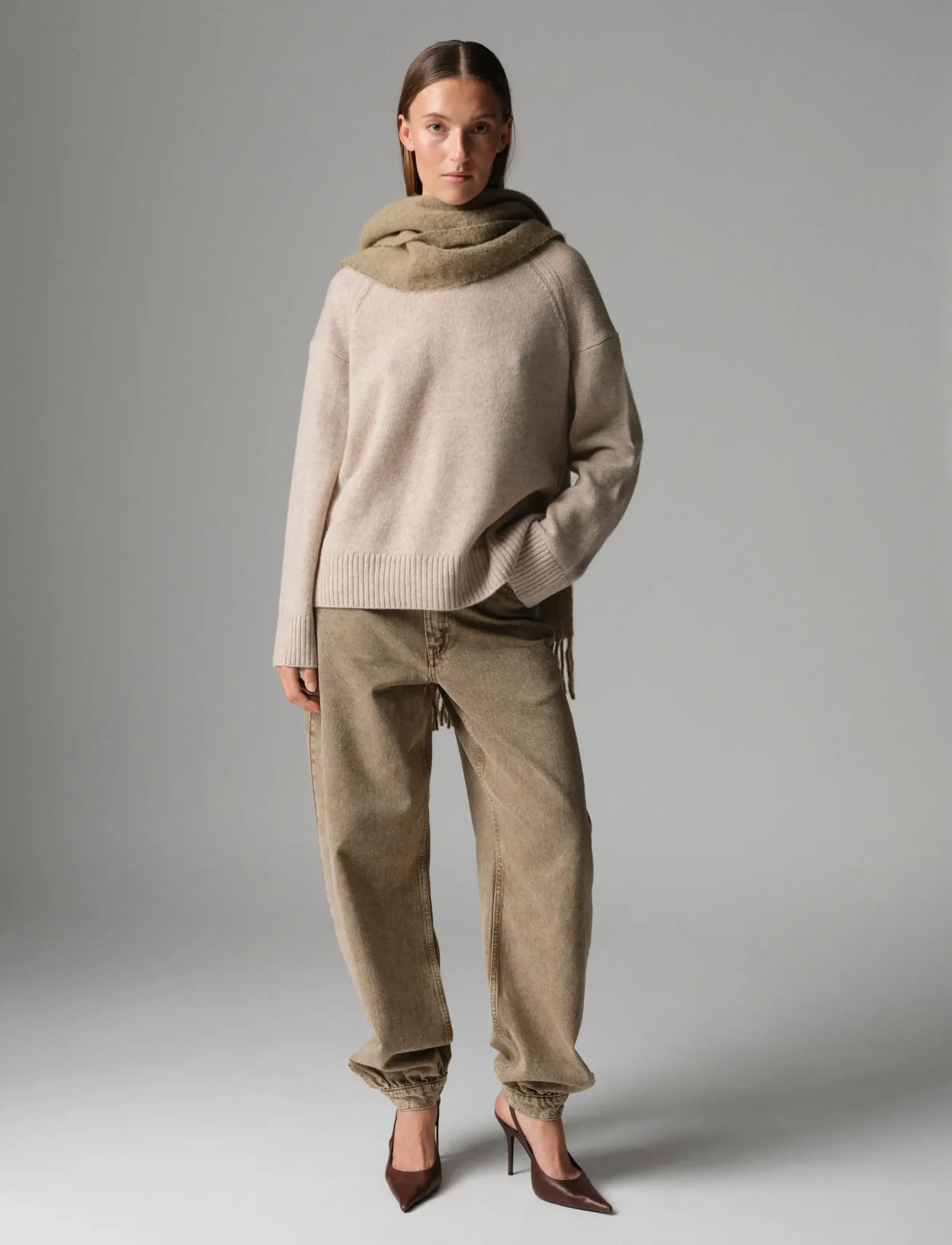 Day Birger et Mikkelsen - DAYGlen - Soft Lamb - pullover - roasted cashew - 4
