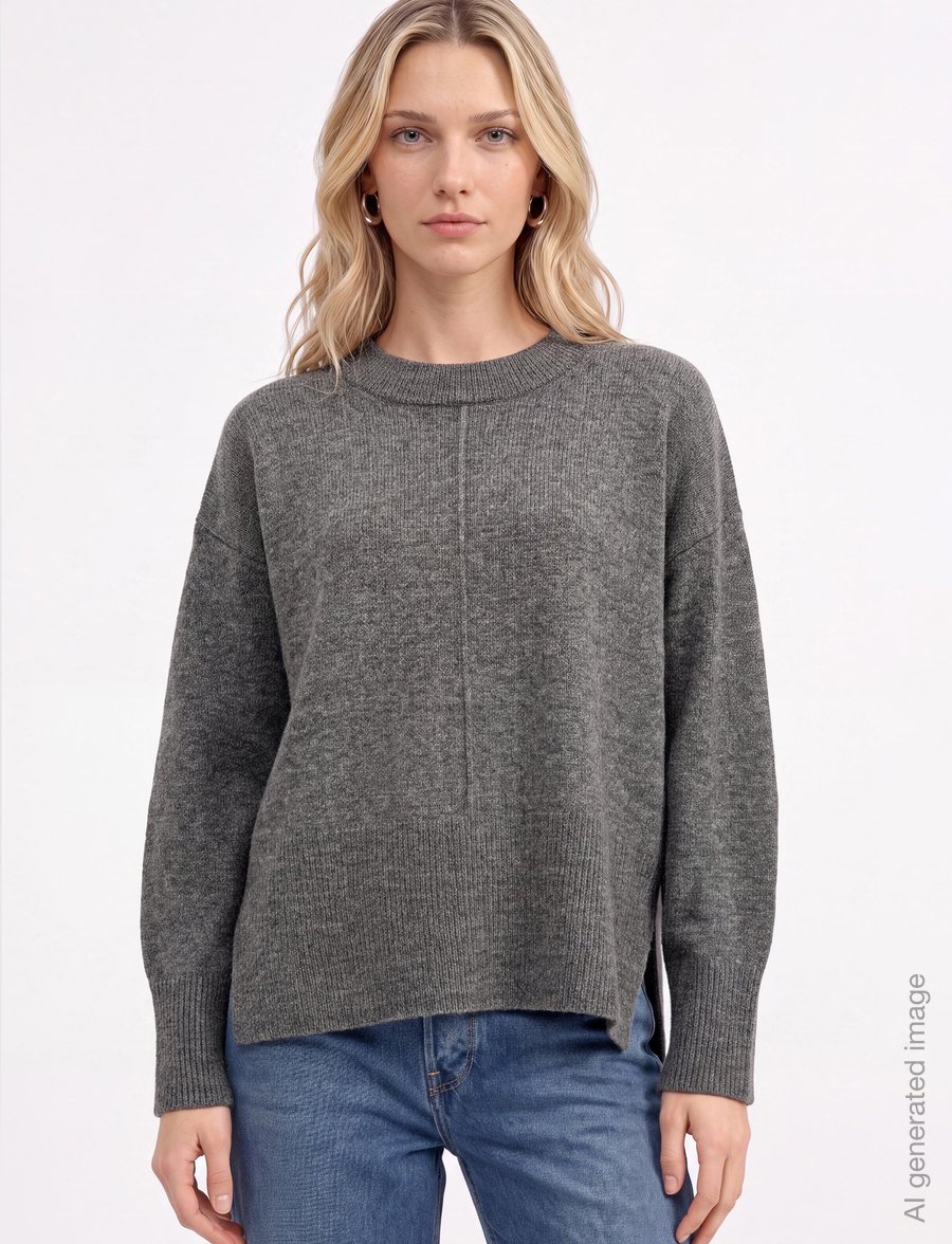 Day Birger et Mikkelsen - DAYSindi - Soft Lamb - pullover - dark grey melange - 3