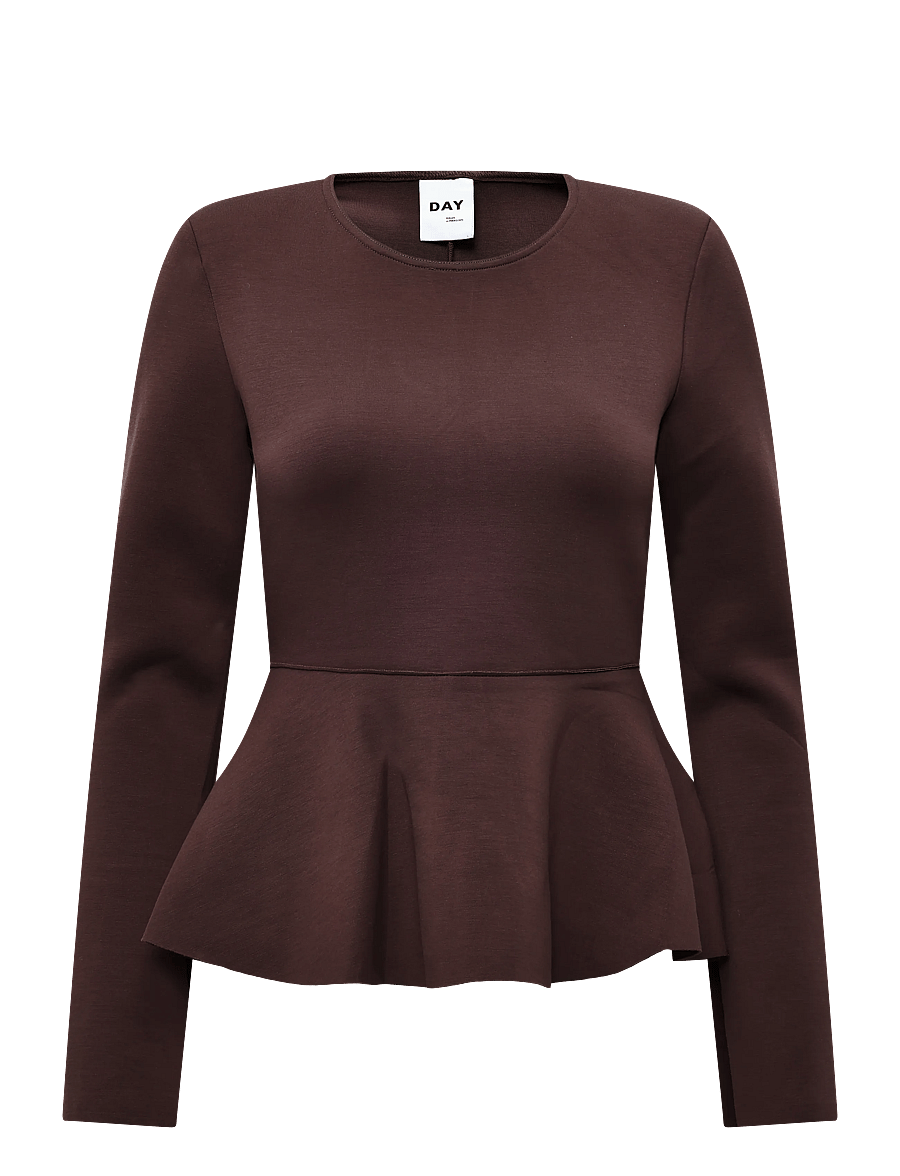 Day Birger et Mikkelsen - DAYZola - Scuba - langärmlige tops - coffee bean - 1