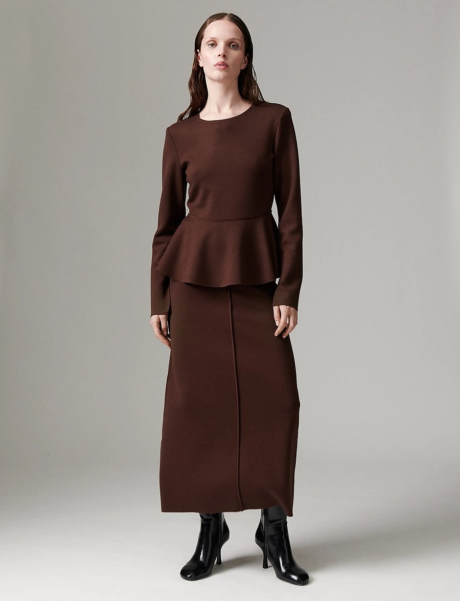 Day Birger et Mikkelsen - DAYZola - Scuba - langärmlige tops - coffee bean - 3