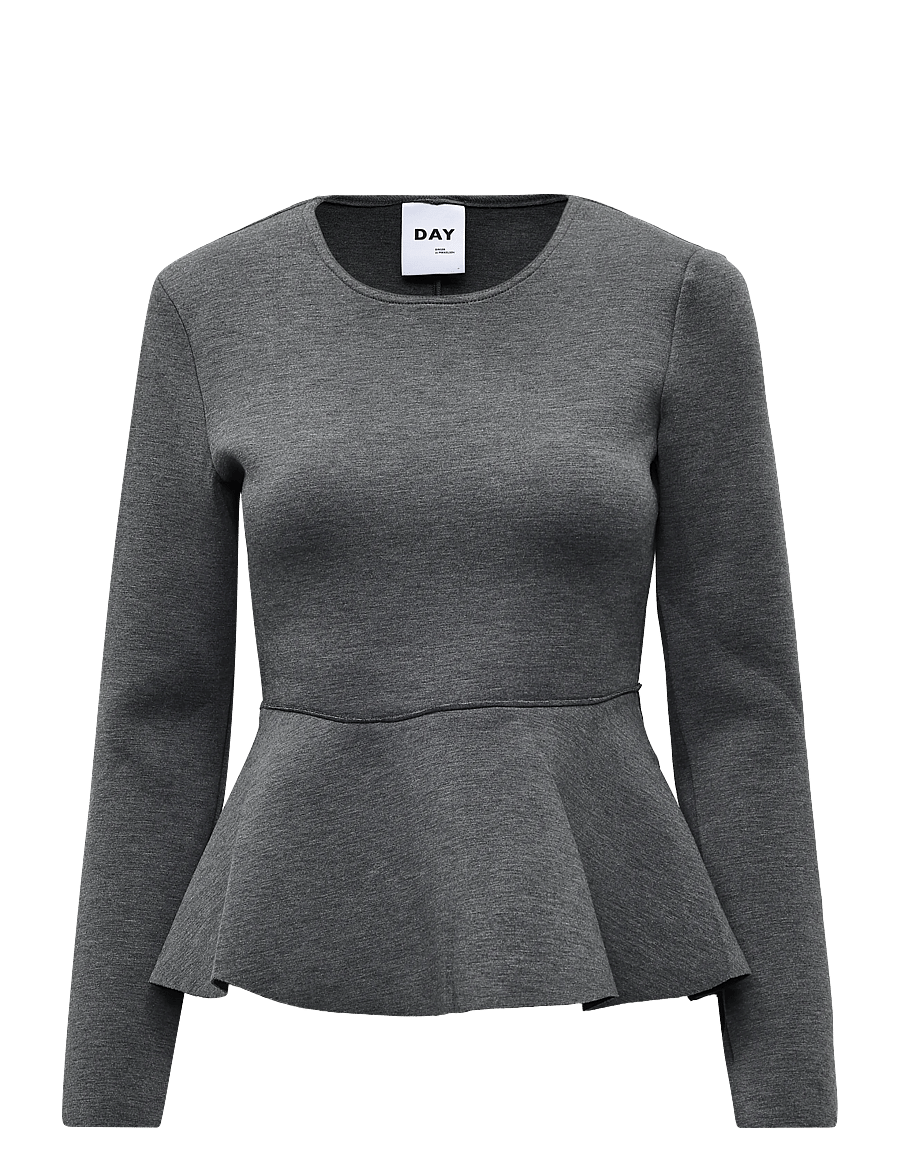 Day Birger et Mikkelsen - DAYZola - Scuba - långärmade toppar - dark grey melange - 0