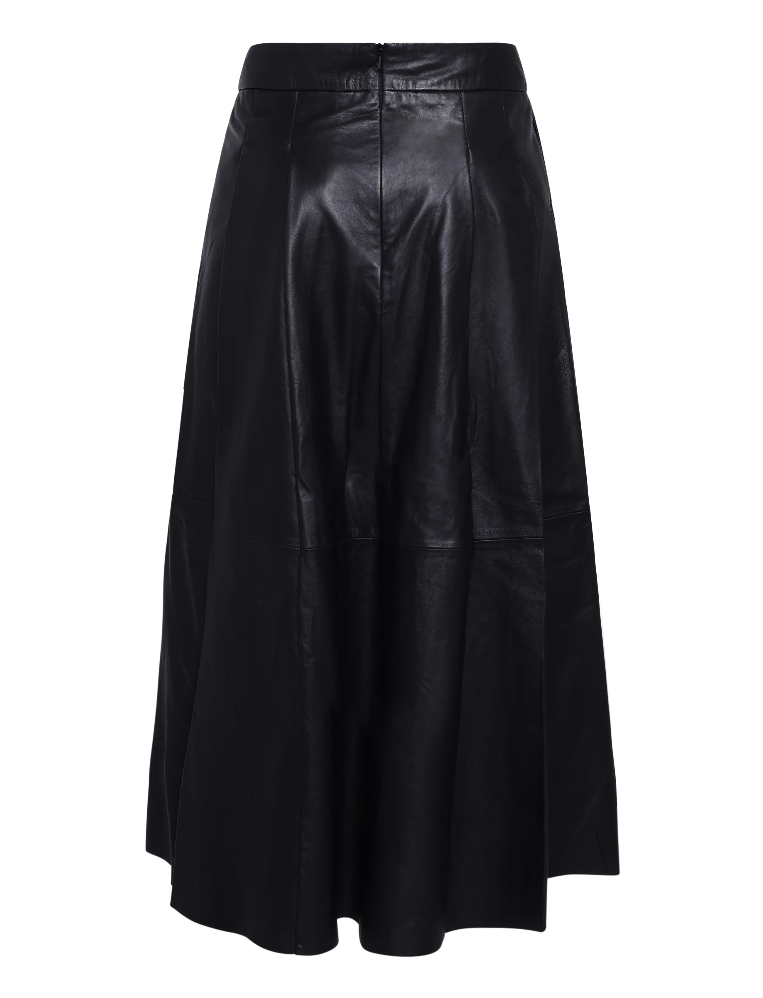Day Birger et Mikkelsen - DAYChao - Soft Leather Lamb - plisserade kjolar - black - 2