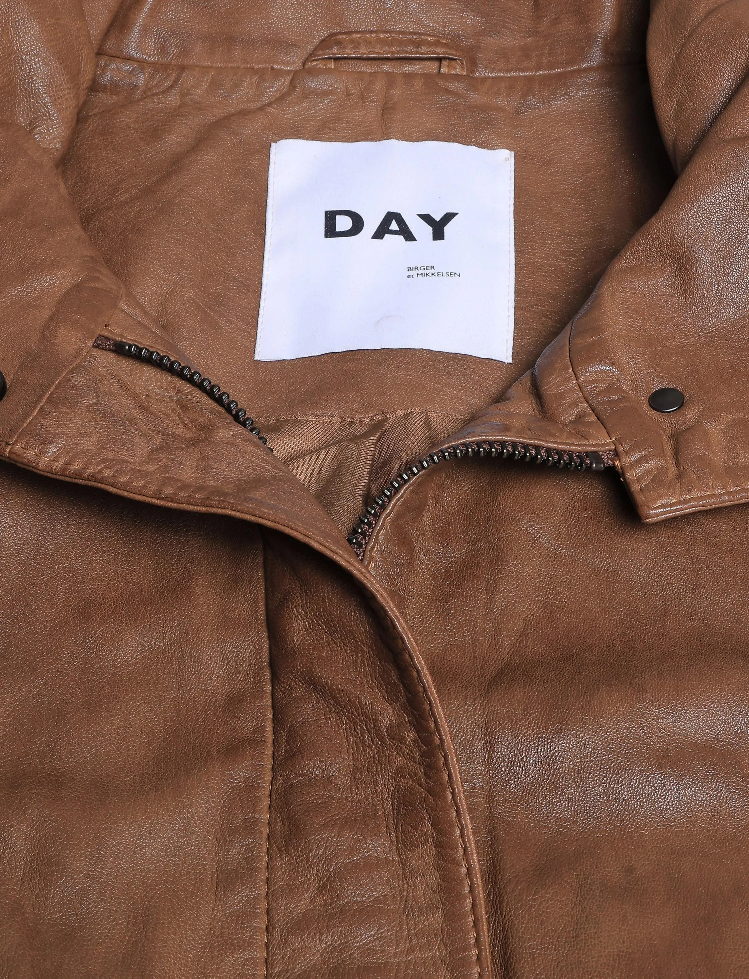 Day Birger et Mikkelsen - DAYLowa - Soft Lamb Leather - bomber jakkar - rubber - 2