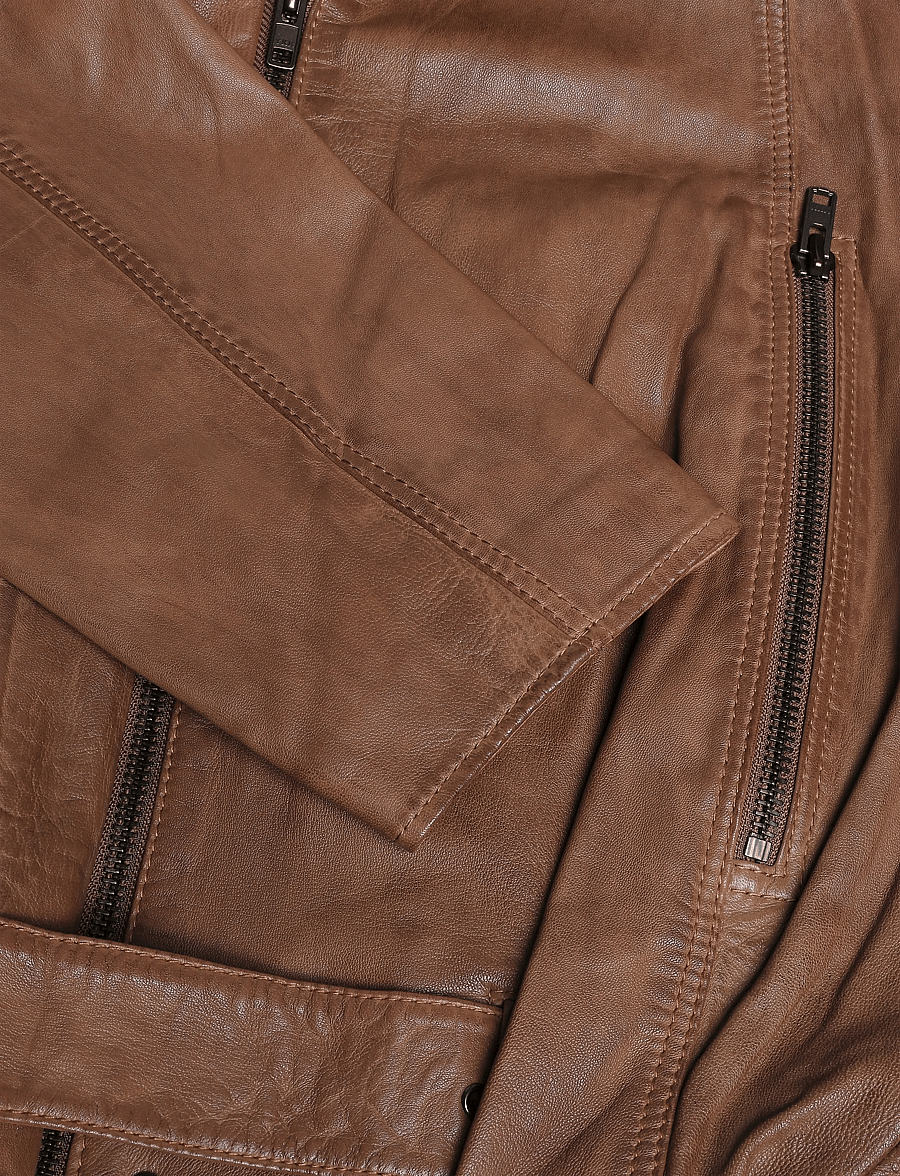 Day Birger et Mikkelsen - DAYLowa - Soft Lamb Leather - bomber jakkar - rubber - 3