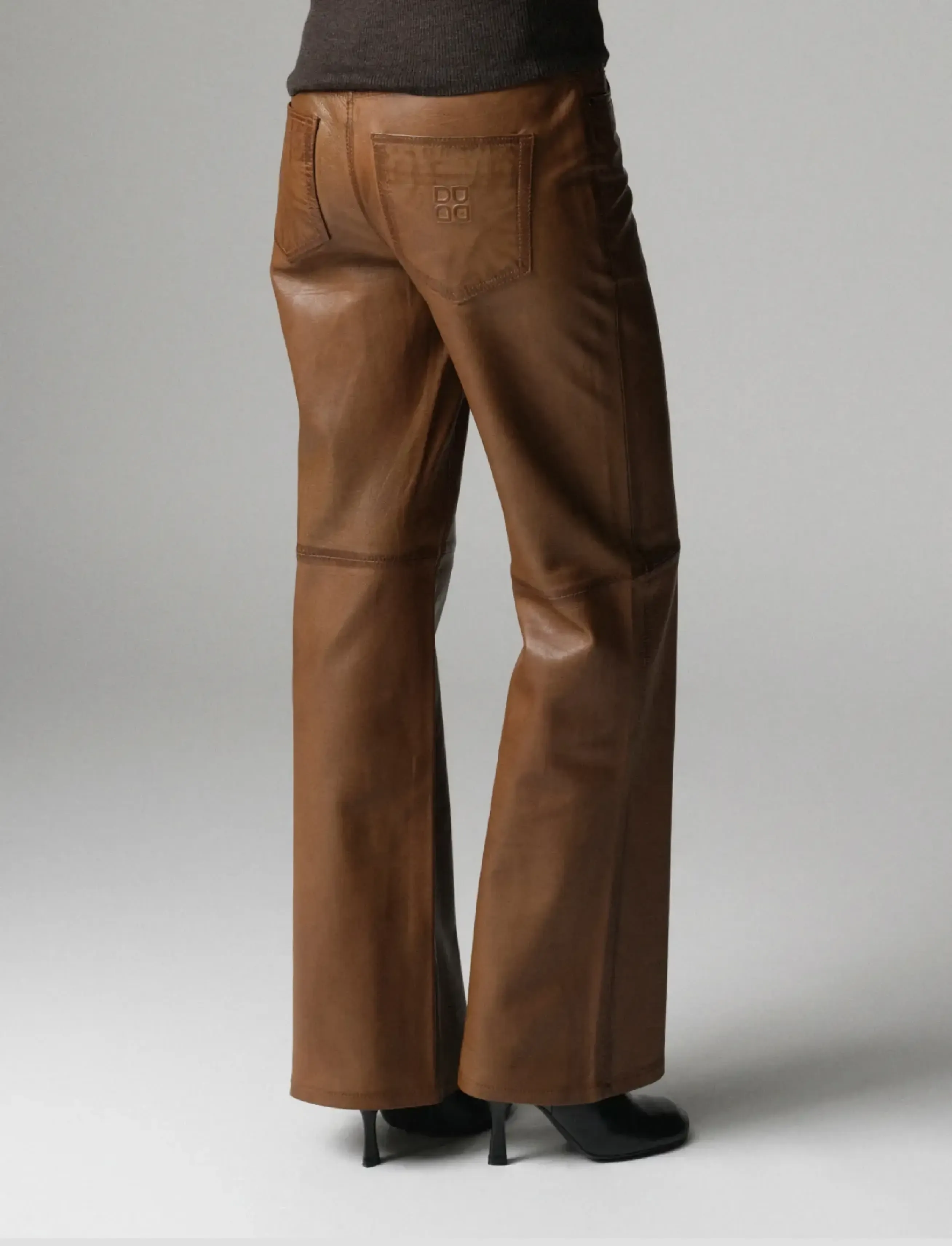 Day Birger et Mikkelsen - DAYFlaro - Soft Lamb Leather - lederhosen - rubber - 3