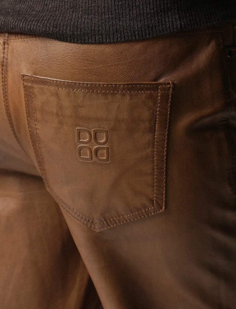Day Birger et Mikkelsen - DAYFlaro - Soft Lamb Leather - lederhosen - rubber - 4