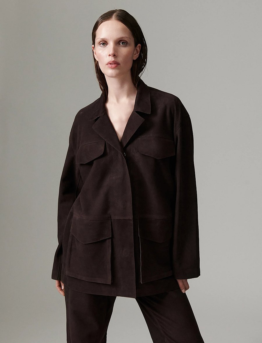 Day Birger et Mikkelsen - DAYField - Light Suede - lette jakker - ganache - 0