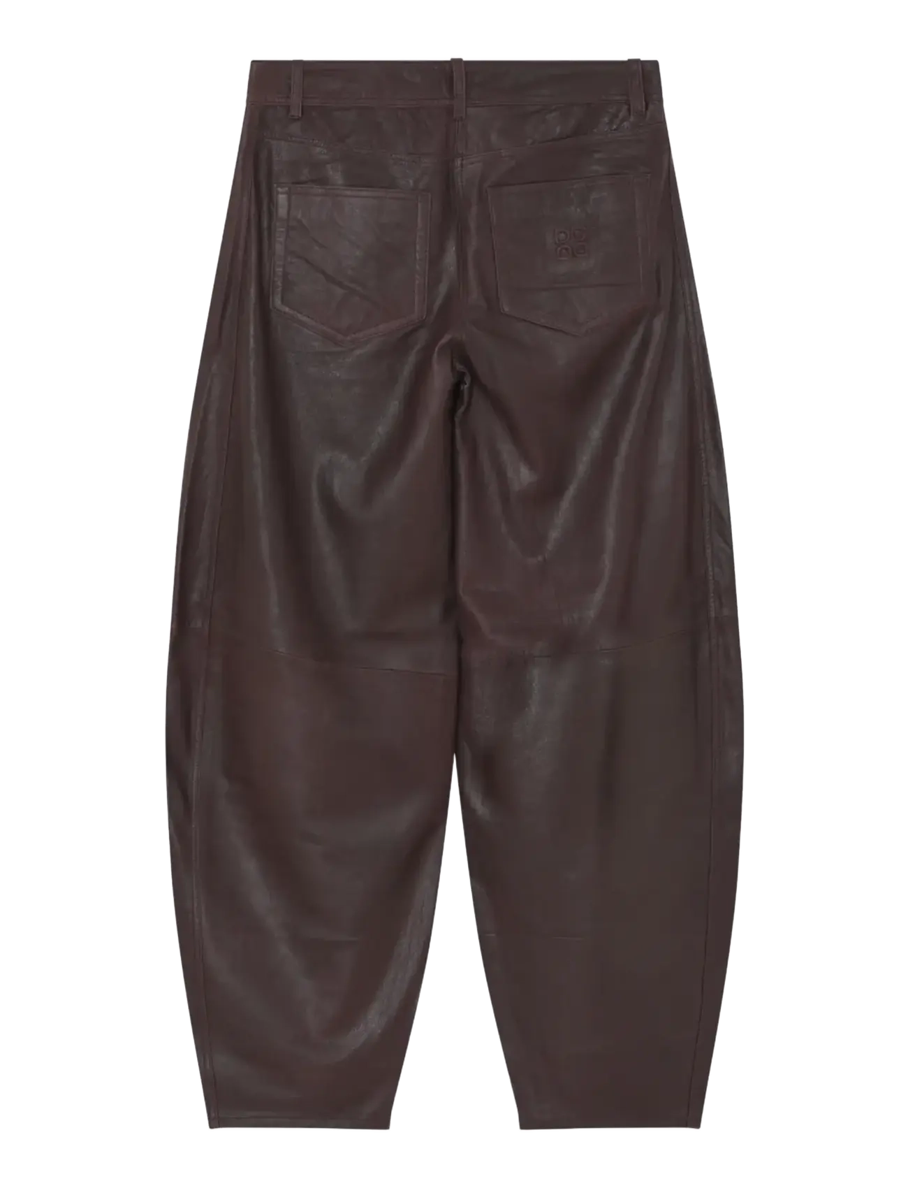 Day Birger et Mikkelsen - DAYBarrollo - Polished Lamb - hosen mit geradem bein - fudge - 1