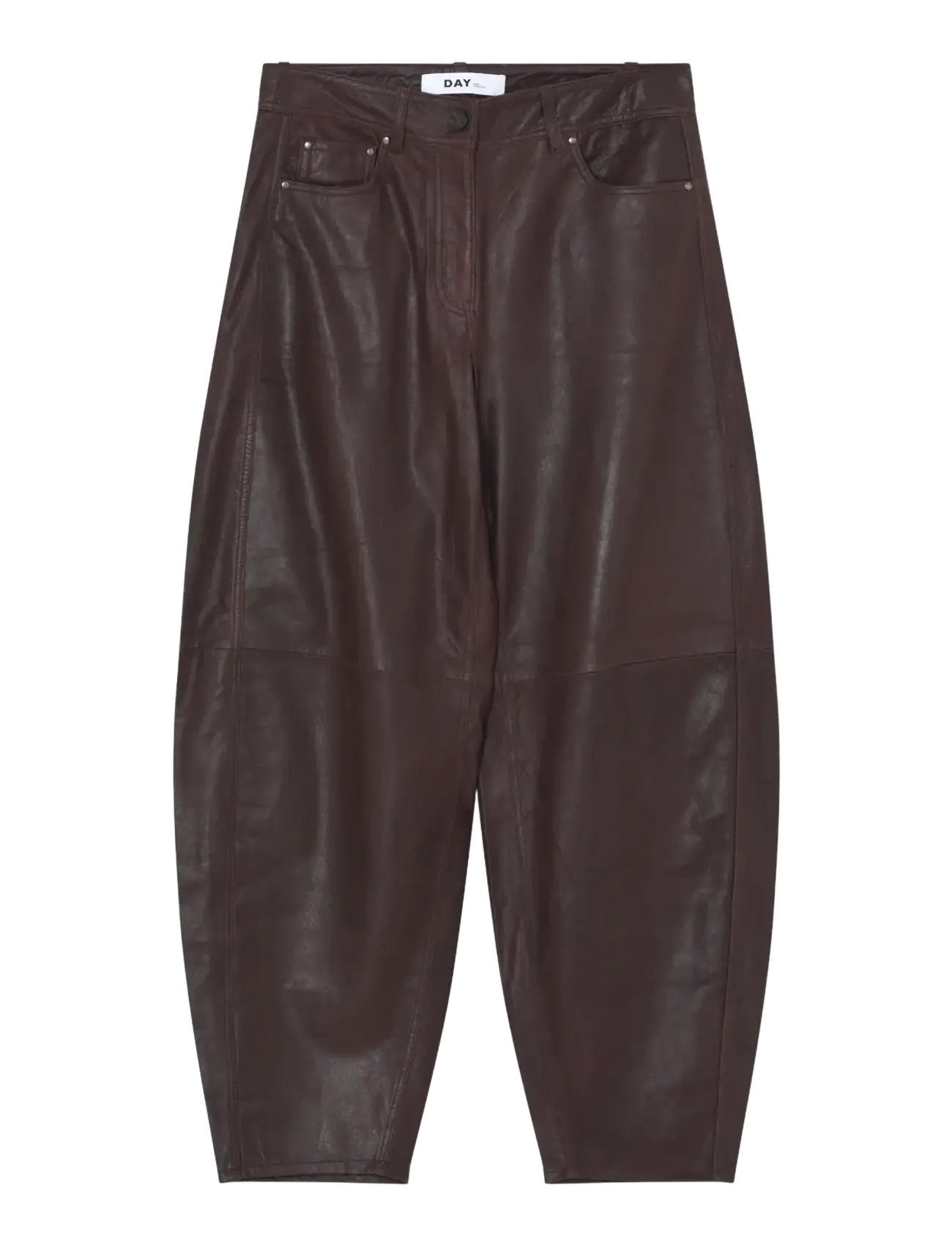 Day Birger et Mikkelsen - DAYBarrollo - Polished Lamb - hosen mit geradem bein - fudge - 2