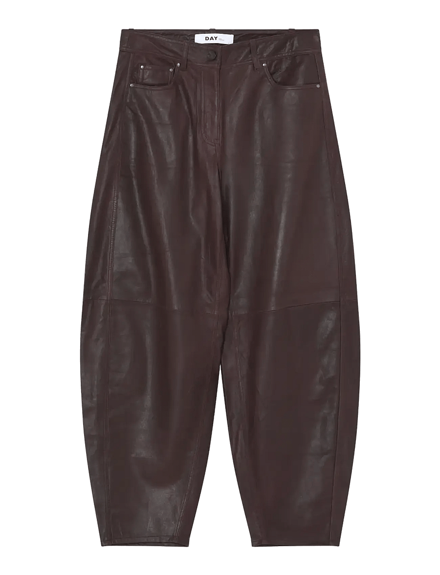 Day Birger et Mikkelsen - DAYBarrollo - Polished Lamb - hosen mit geradem bein - fudge - 2