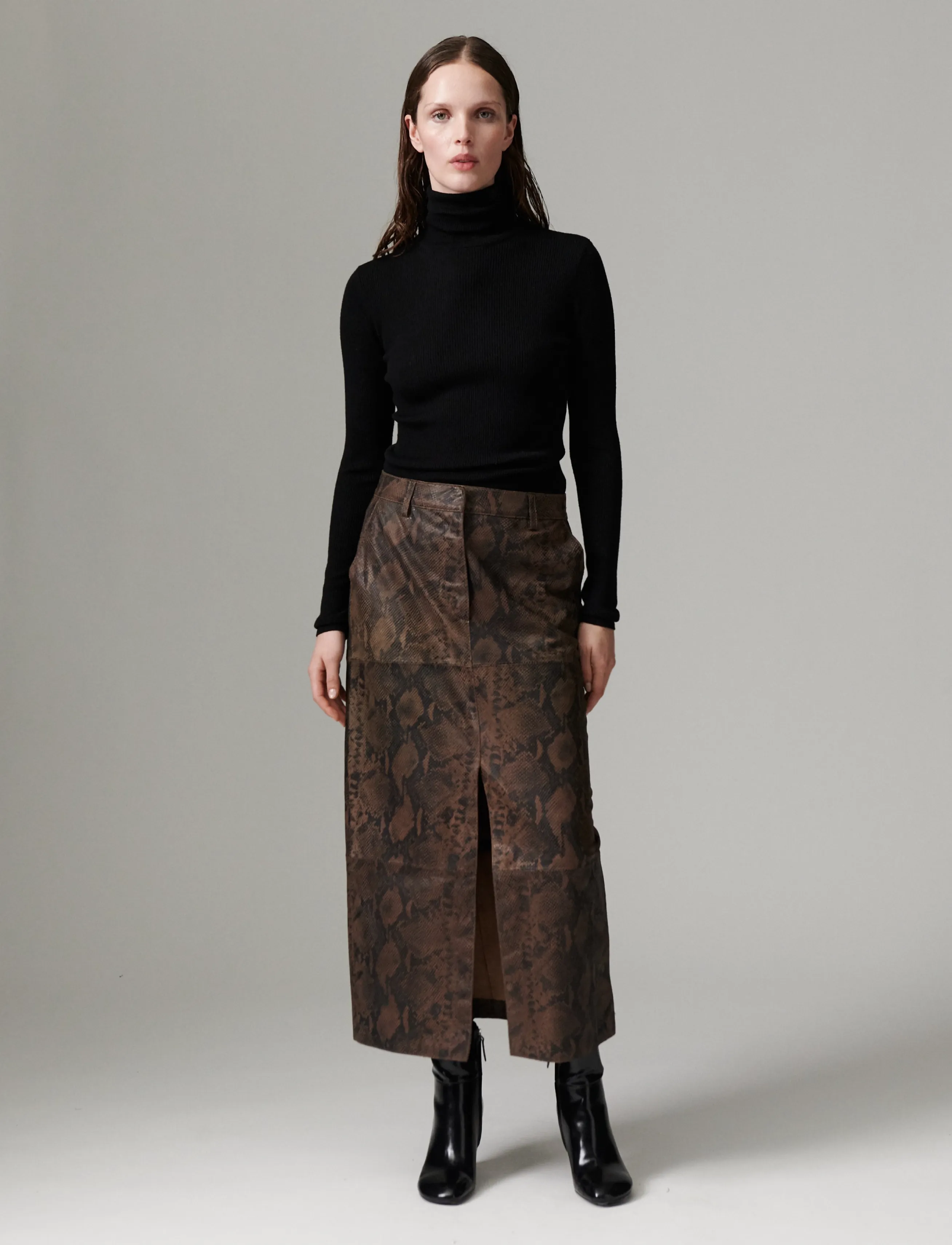 Day Birger et Mikkelsen - DAYAnna - Sneaky Leather - brown snakey - 0