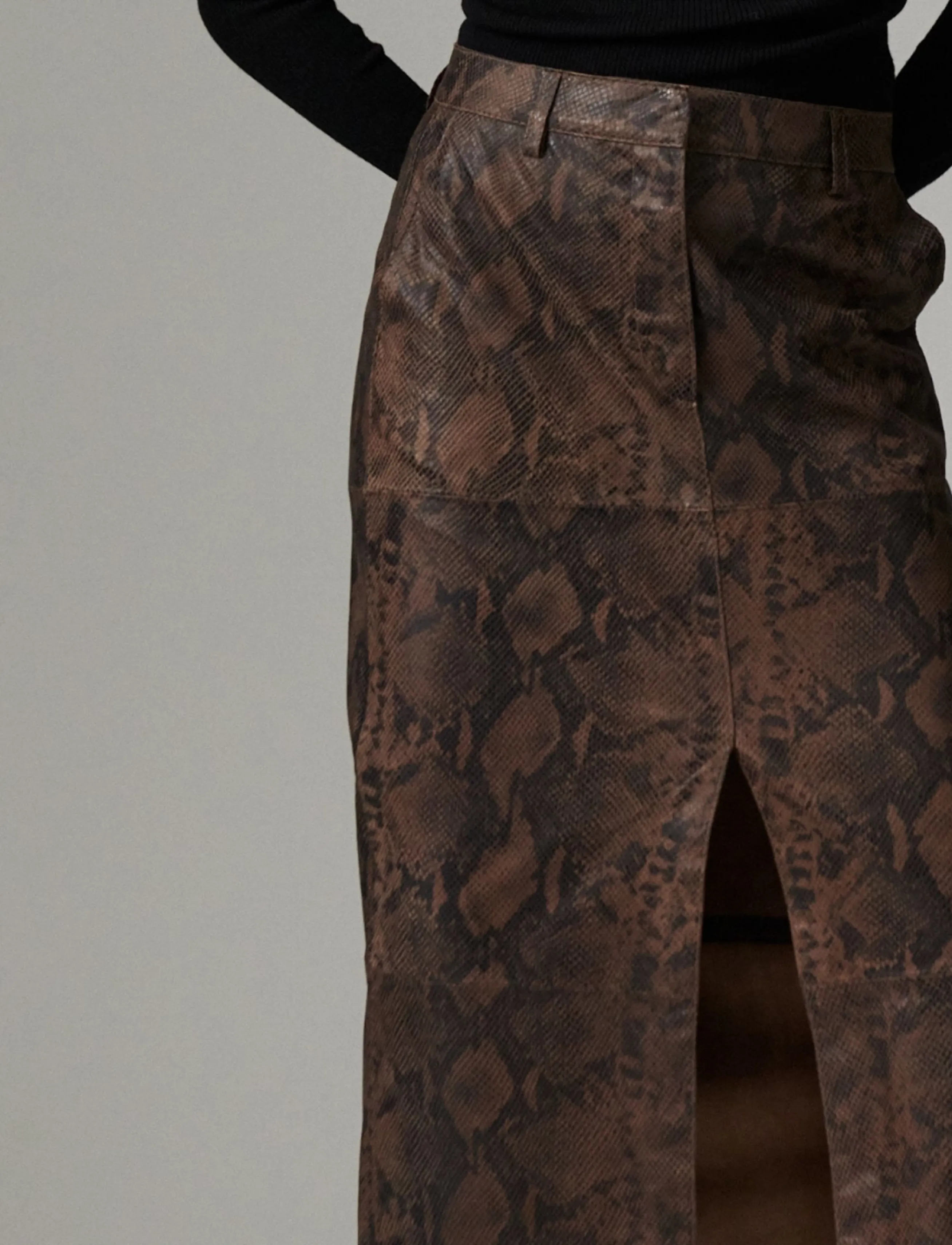 Day Birger et Mikkelsen - DAYAnna - Sneaky Leather - brown snakey - 3