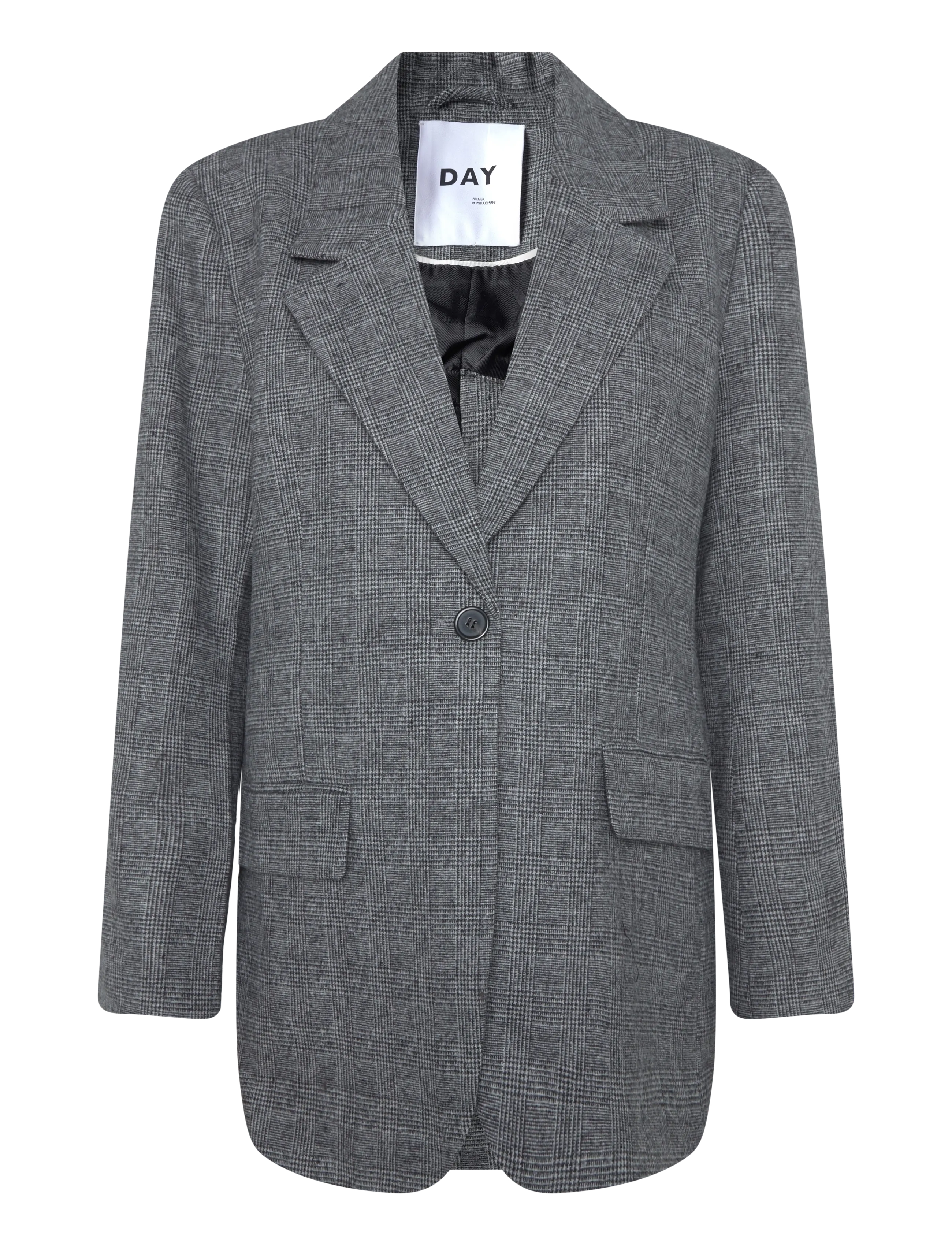 Day Birger et Mikkelsen DAYWales - Tartan - Kavajer - BLACK CHECK / grey
