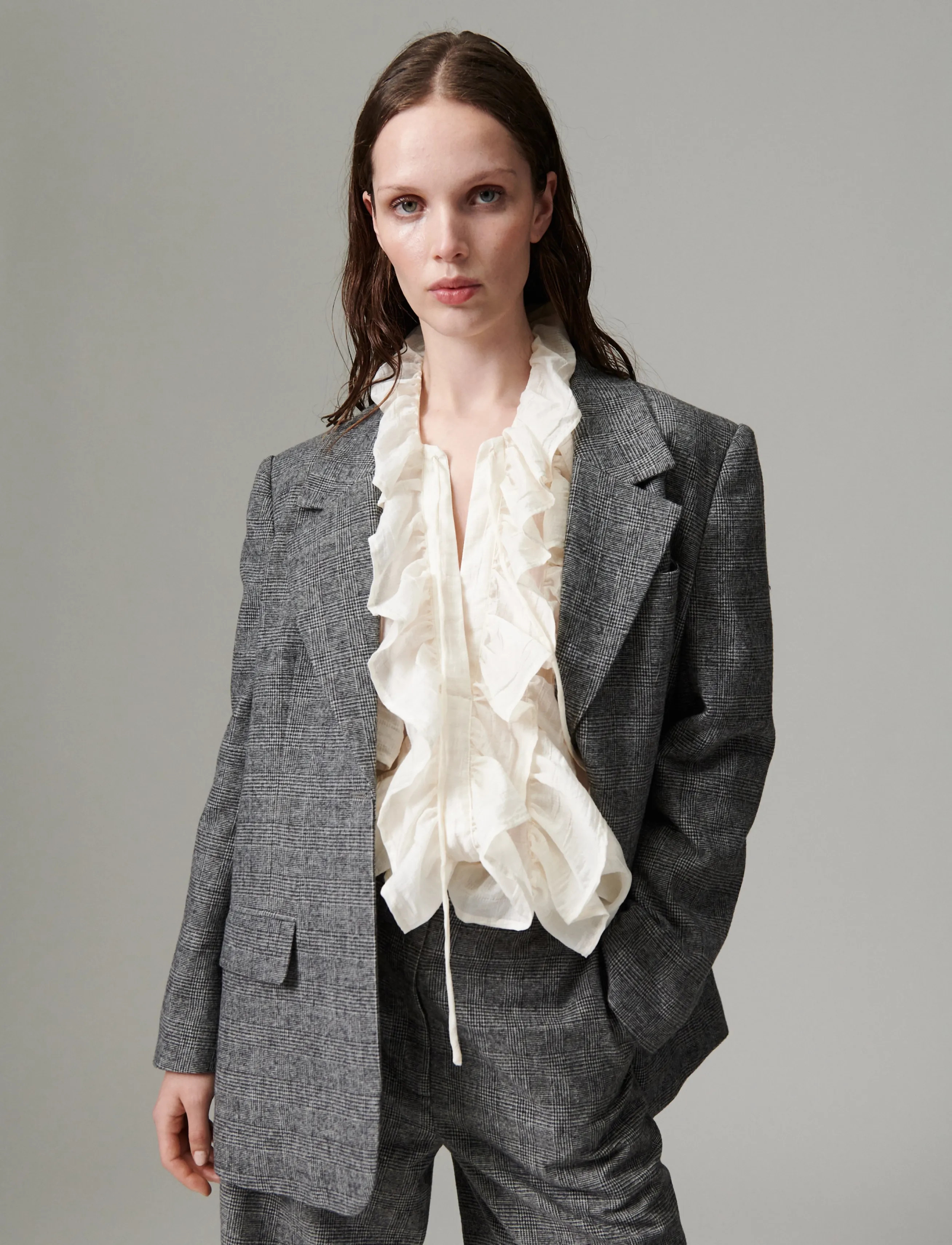 Day Birger et Mikkelsen - DAYWales - Tartan - black check - 4