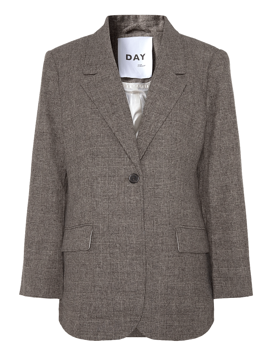 Day Birger et Mikkelsen - DAYWales - Tartan - enkelknäppta kavajer - brown check - 1