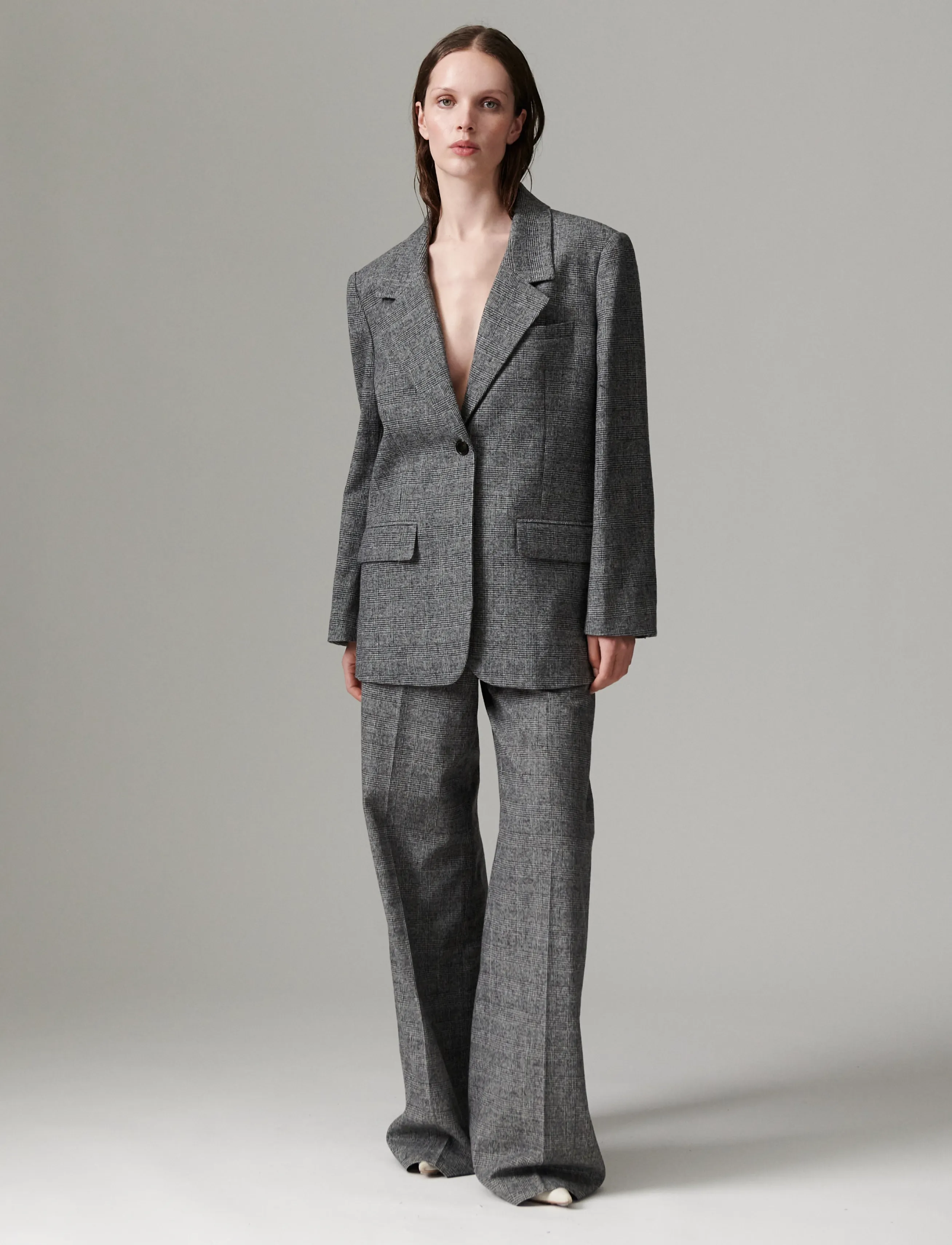 Day Birger et Mikkelsen - DAYElina - Tartan - pidulikud püksid - black check - 3
