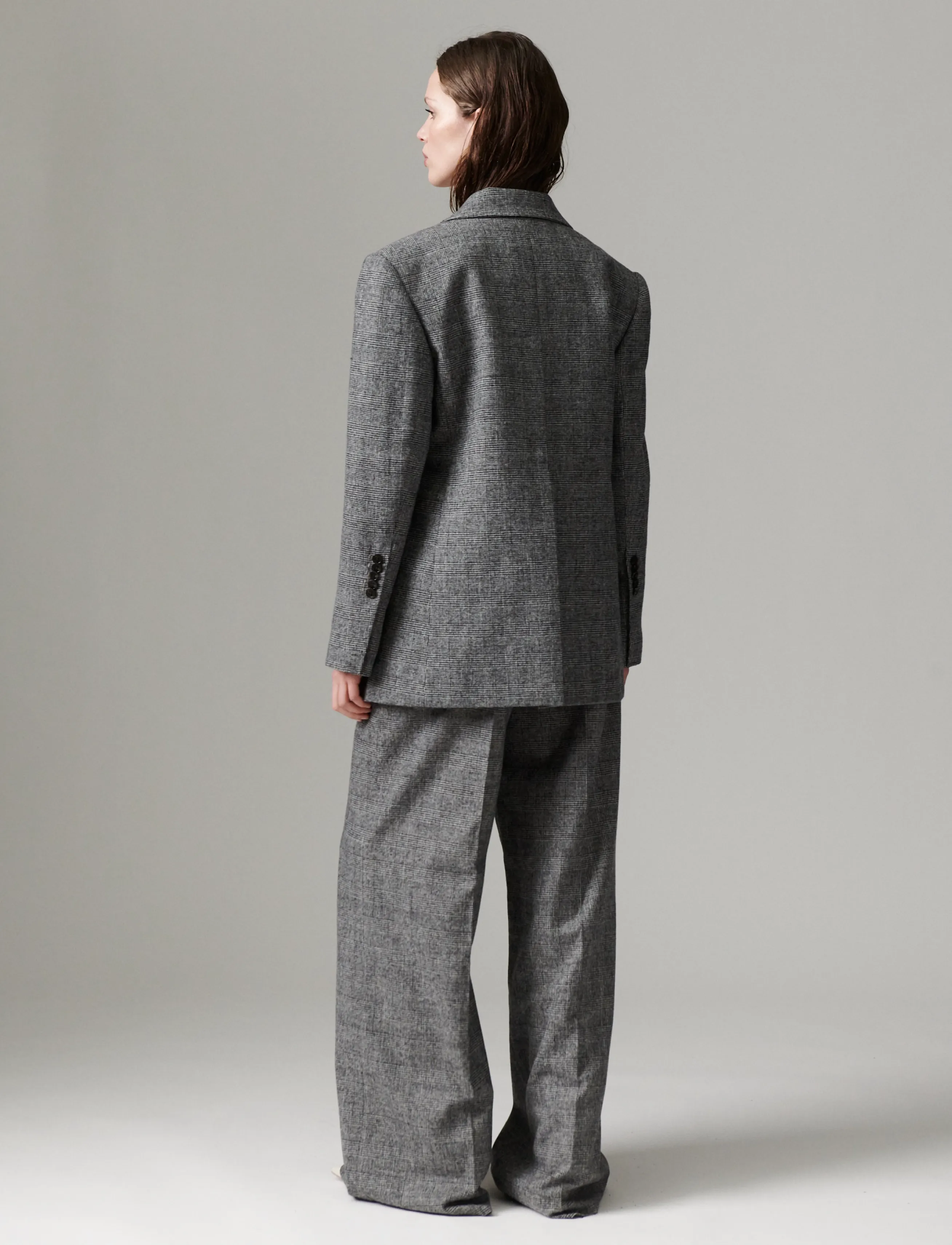 Day Birger et Mikkelsen - DAYElina - Tartan - pidulikud püksid - black check - 4