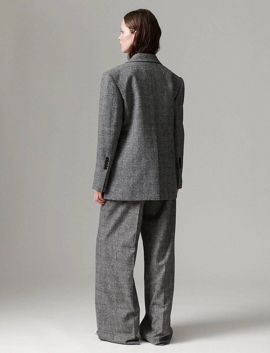 Day Birger et Mikkelsen - DAYElina - Tartan - pidulikud püksid - black check - 4