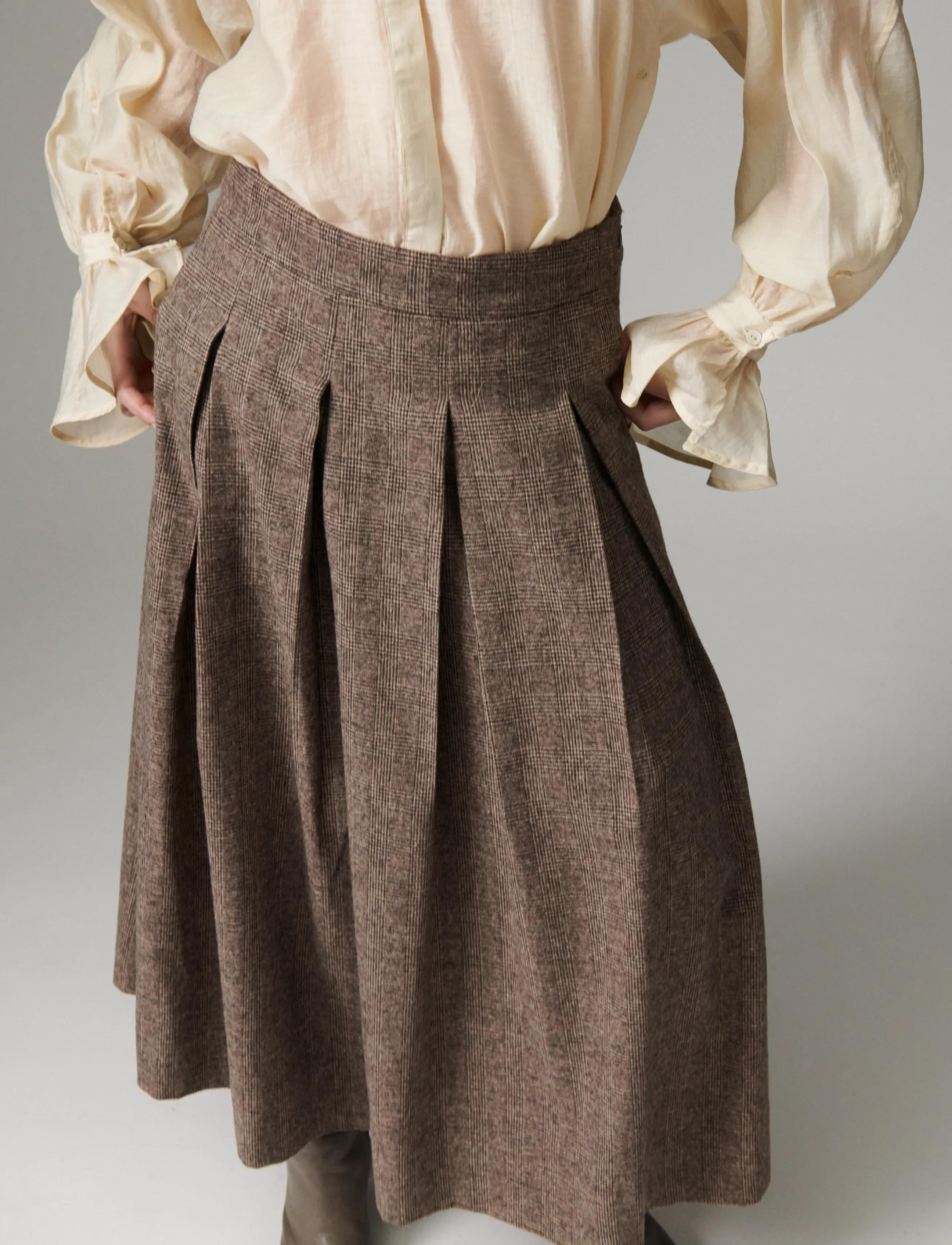Day Birger et Mikkelsen - DAYChai - Tartan - brown check - 0