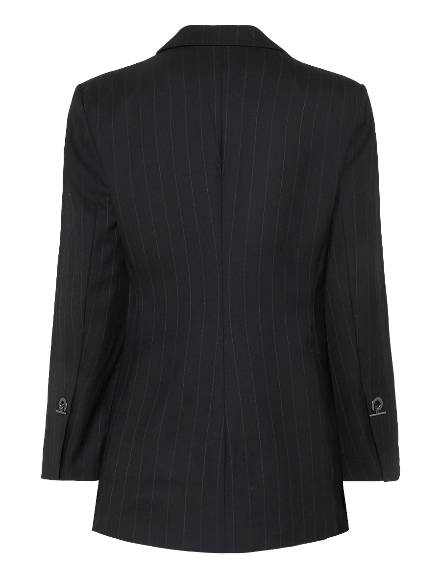Day Birger et Mikkelsen - DAYBono - Pinstripe - enkeltradede blazere - black pinstripe - 2