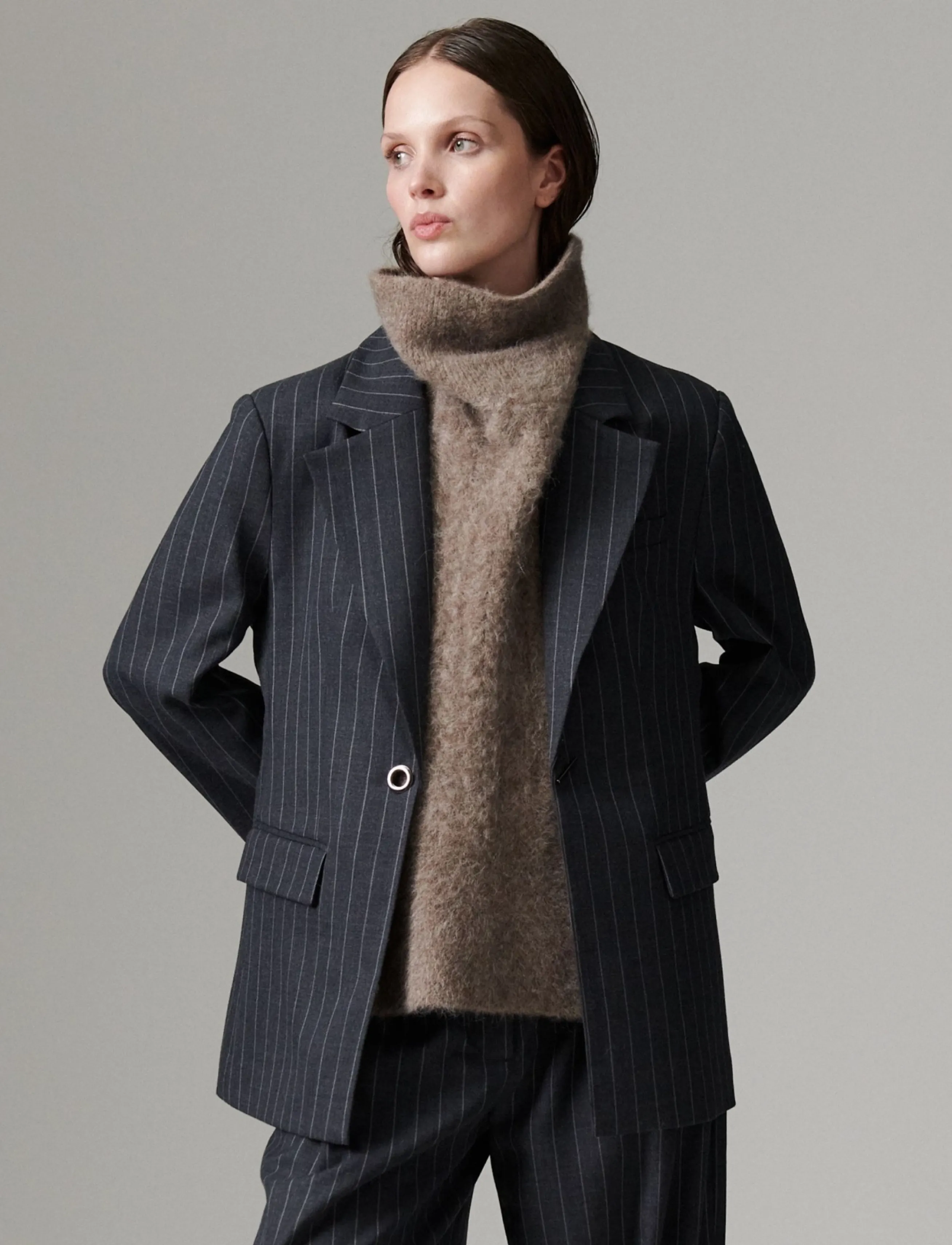 Day Birger et Mikkelsen DAYBono - Pinstripe - DAY Birger et Mikkelsen - GREY PINSTRIPE / grey