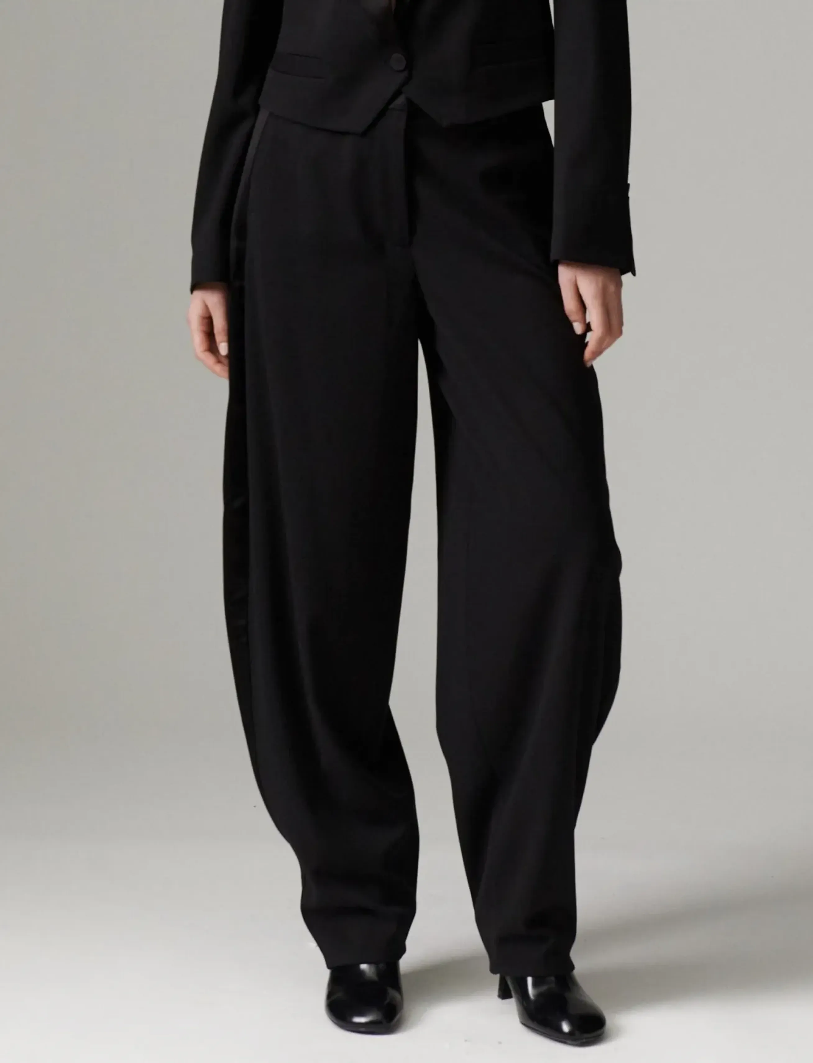 Day Birger et Mikkelsen DAYBarrollo - Worsted - Skandinavisk mode - BLACK / black