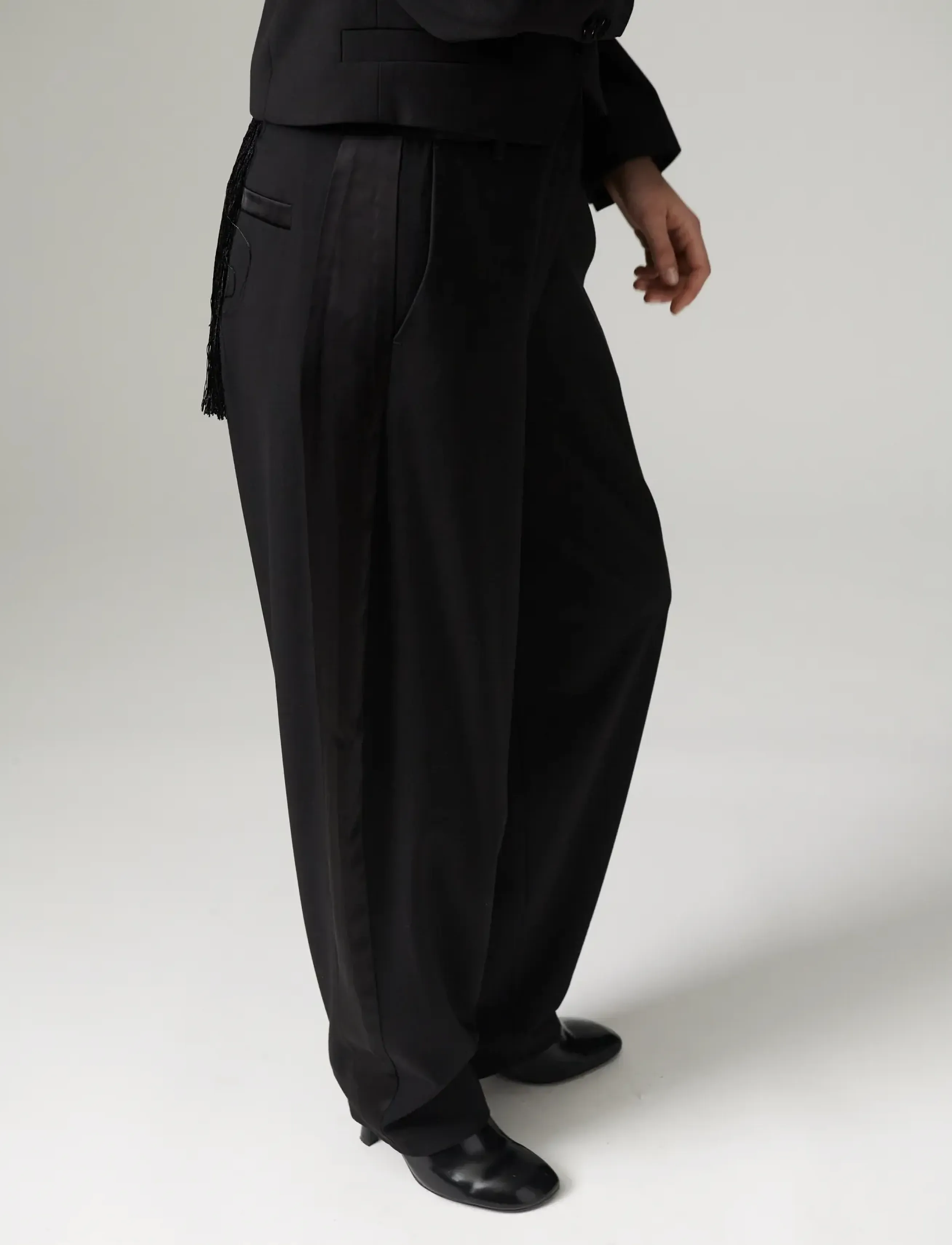 Day Birger et Mikkelsen - DAYBarrollo - Worsted - barrel-bukser - black - 5