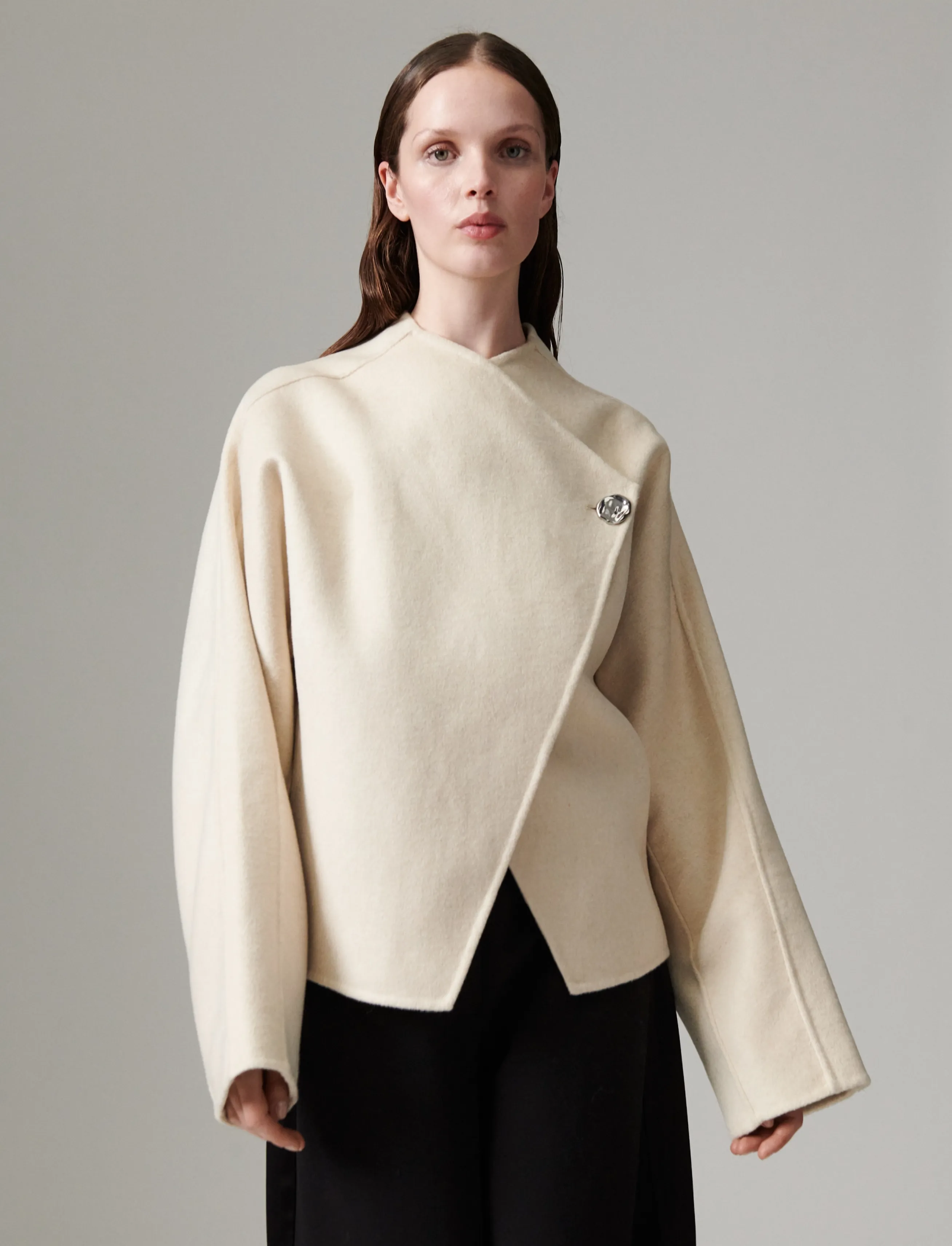 Day Birger et Mikkelsen DAYDesiree - Double Faced Wool - Villased jakid - PISTACHIO SHELL / beige